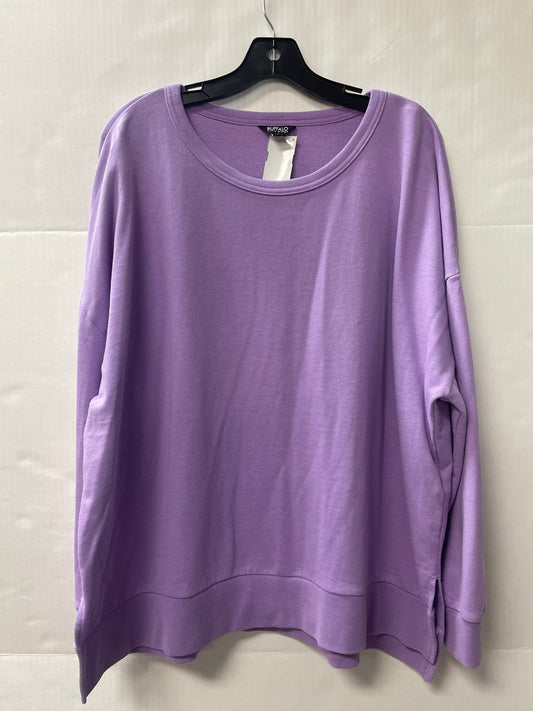 Top Long Sleeve By Max Studio In Brown, Size: Xs