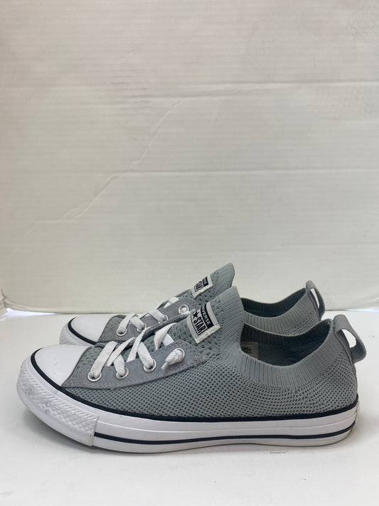 Shoes Flats By Converse In Grey, Size: 9