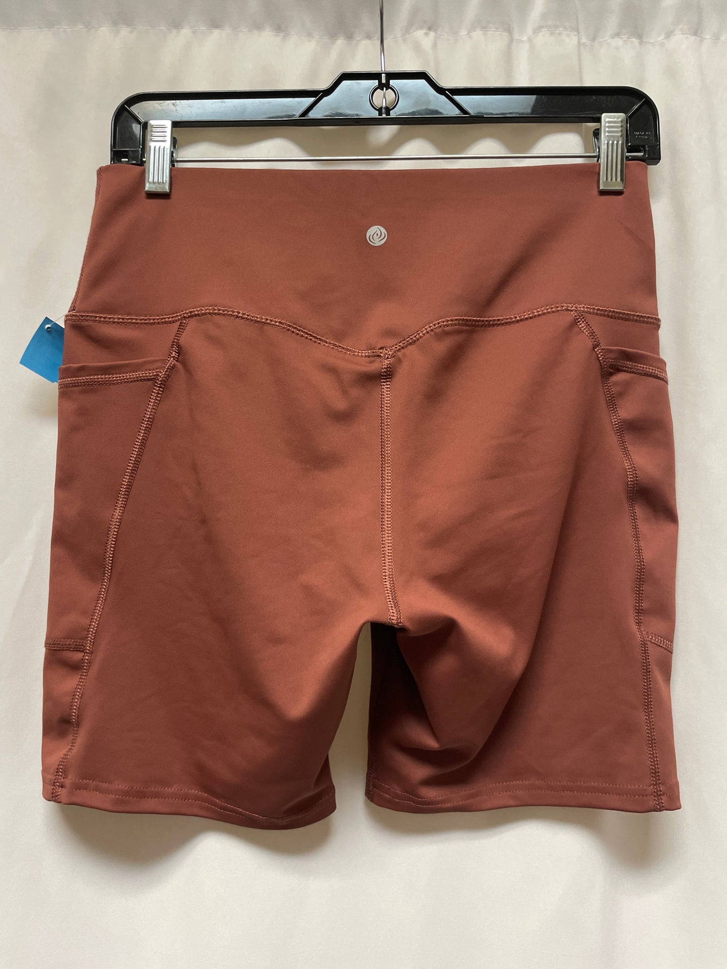 Athletic Shorts By Apana In Brown, Size: M