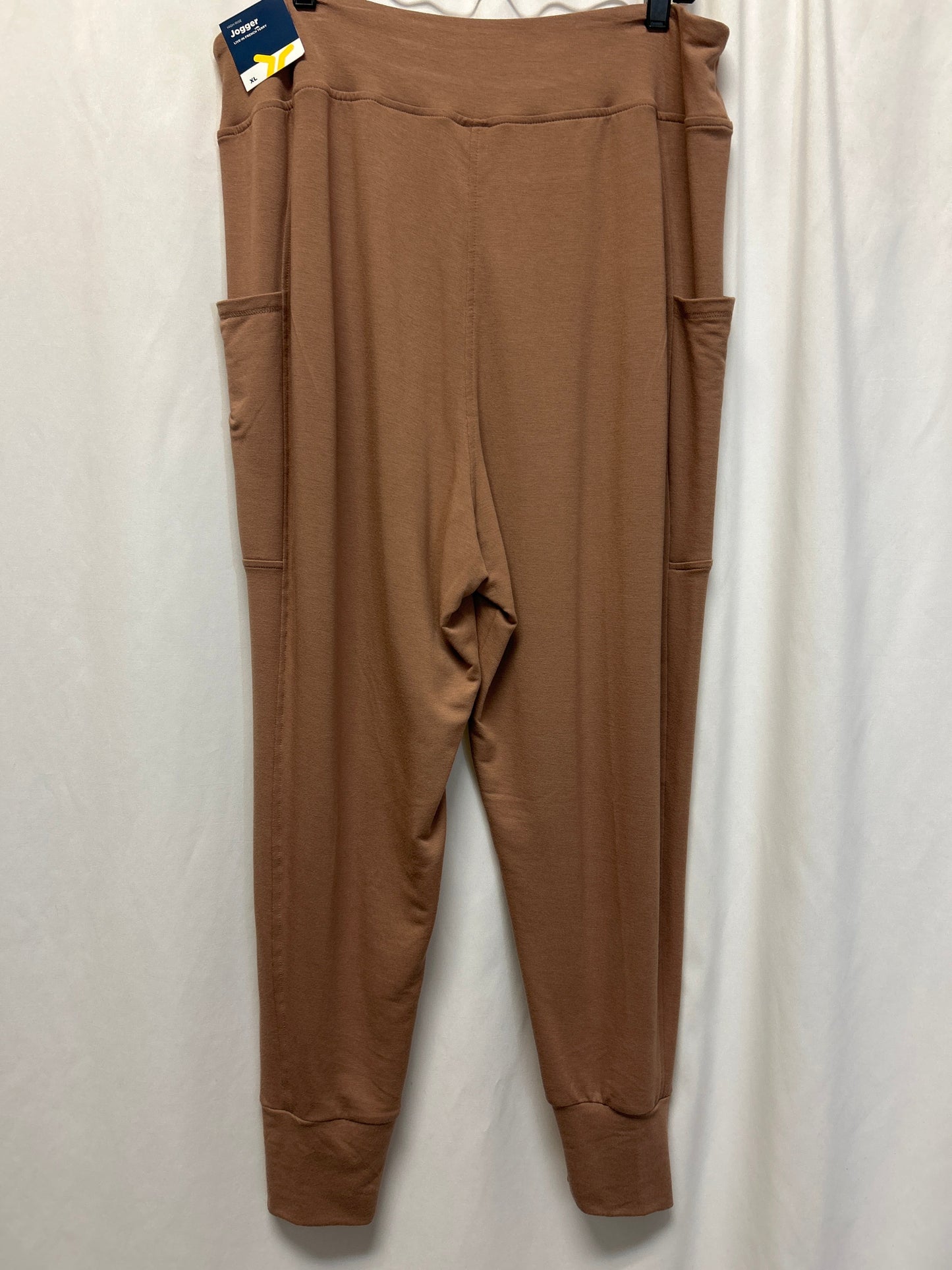 Pants Leggings By Old Navy In Beige, Size: Xl