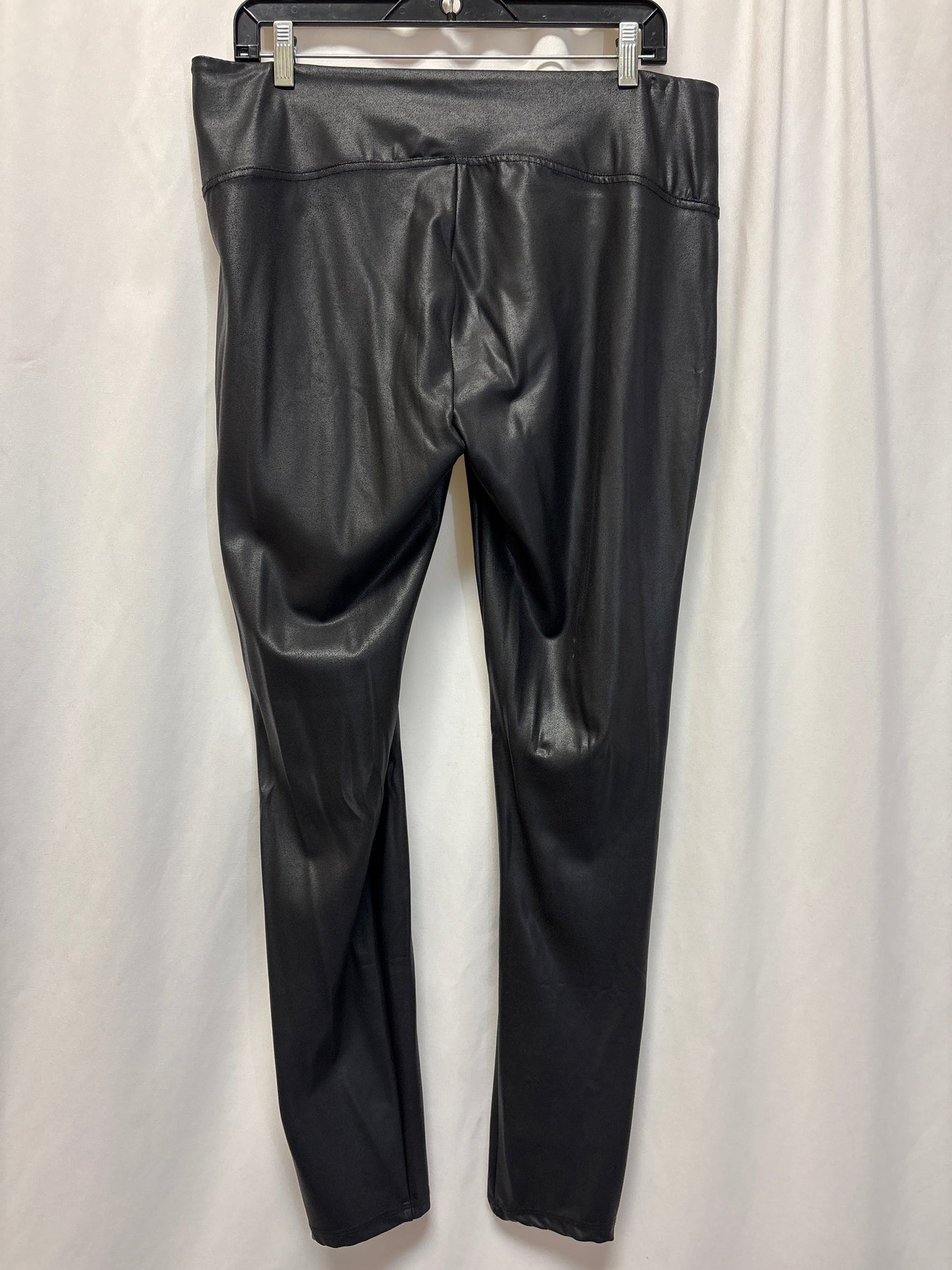 Pants Leggings By Time And Tru In Black, Size: Xxl