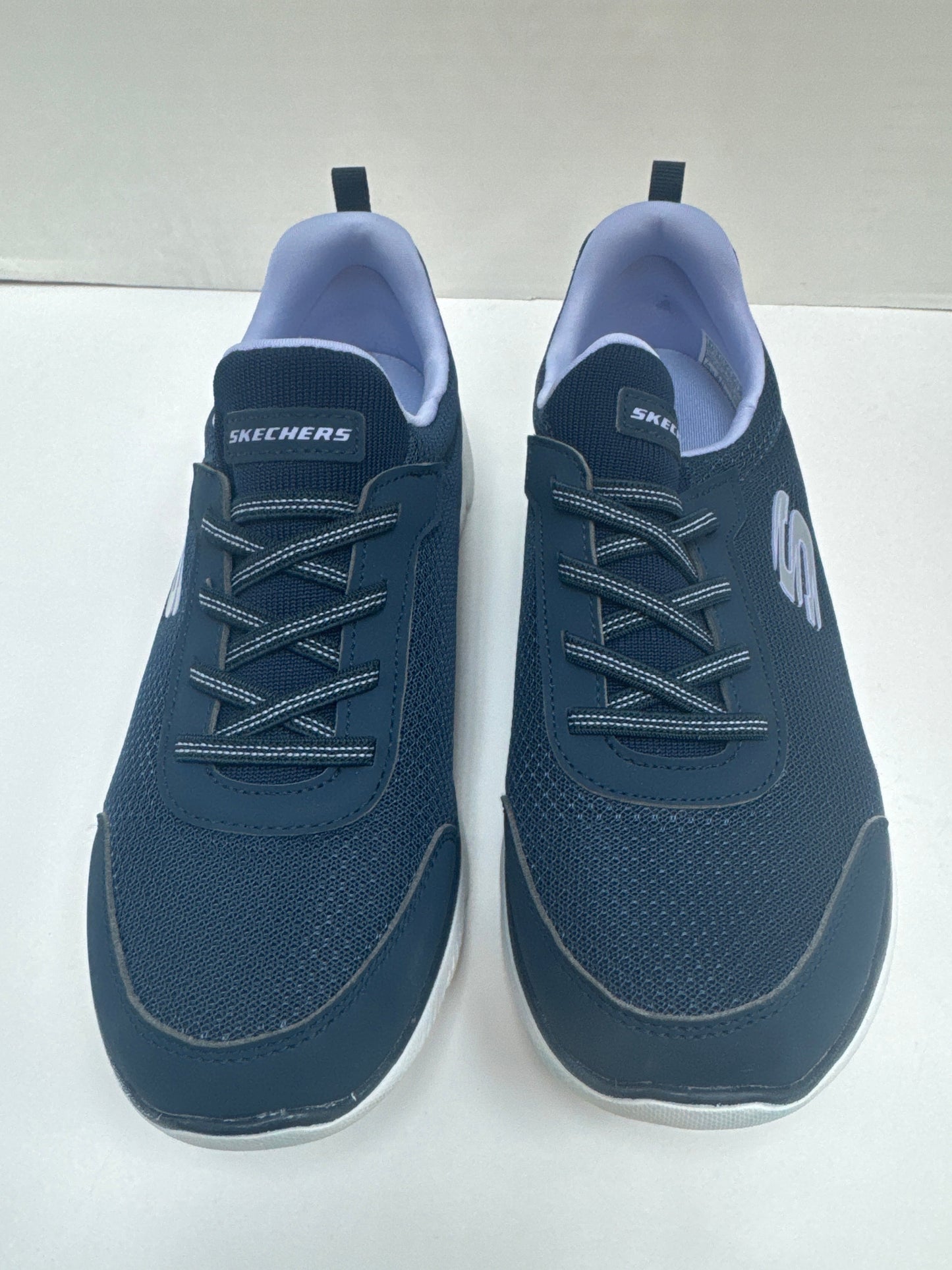 Shoes Athletic By Skechers In Blue, Size: 8.5