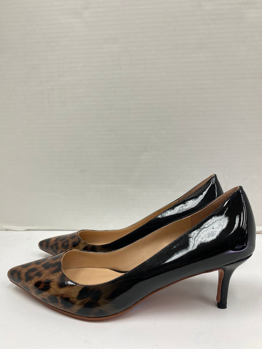 Shoes Heels Kitten By Cmf In Animal Print, Size: 11