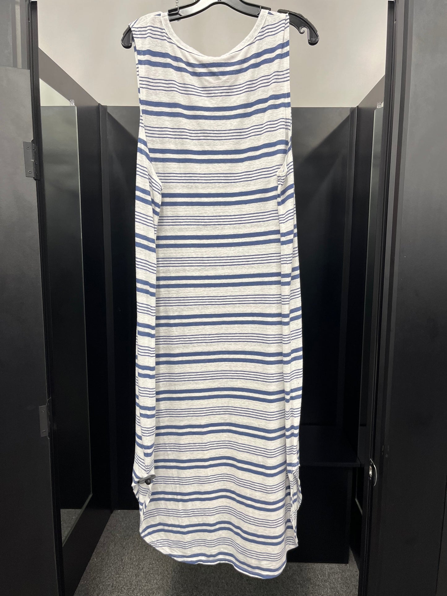 Striped Dress Casual Midi Aerie, Size 2x