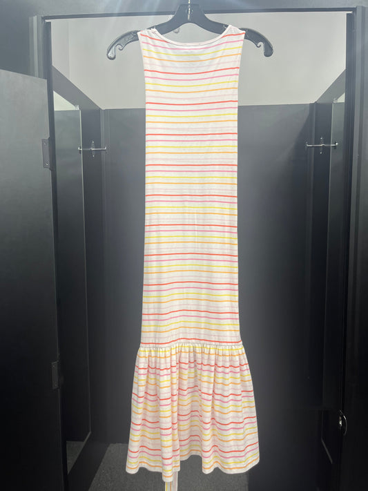 Striped Dress Casual Maxi J Crew, Size Xs