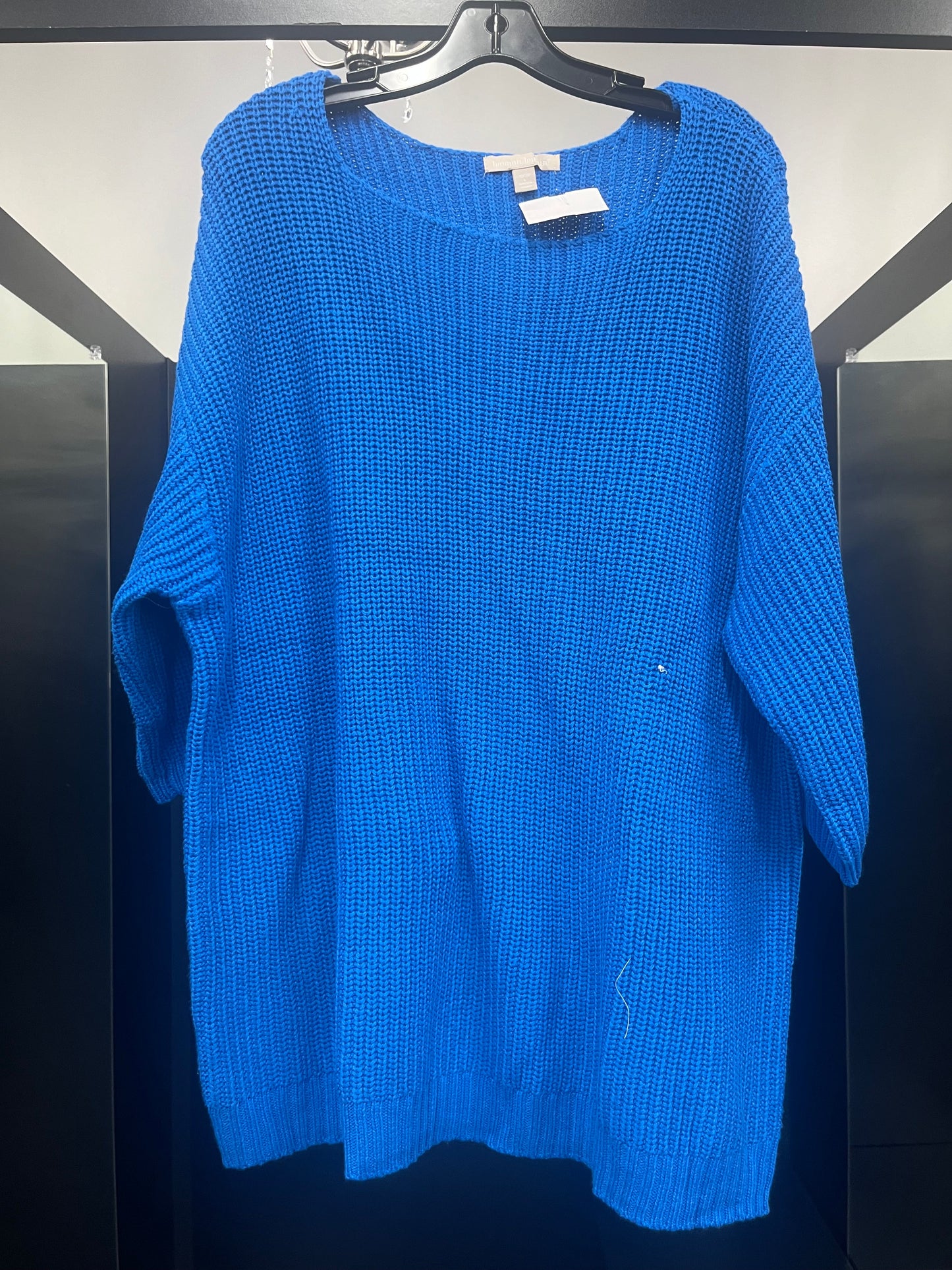 Sweater By Woman Within In Blue, Size: 1x