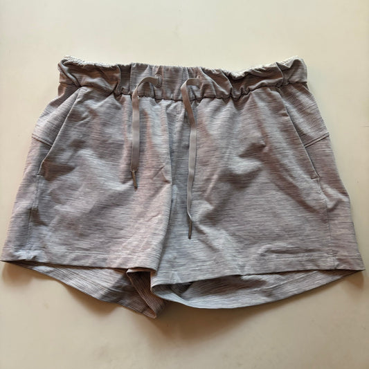 Athletic Shorts By Lululemon In Striped, Size: S