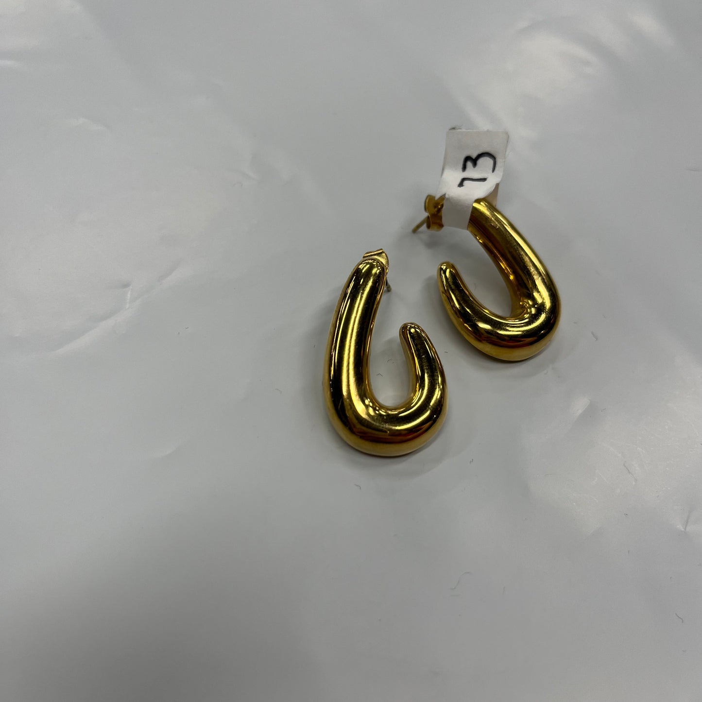 Earrings Other By Cmc 18kt Plated Over Stainless Steel