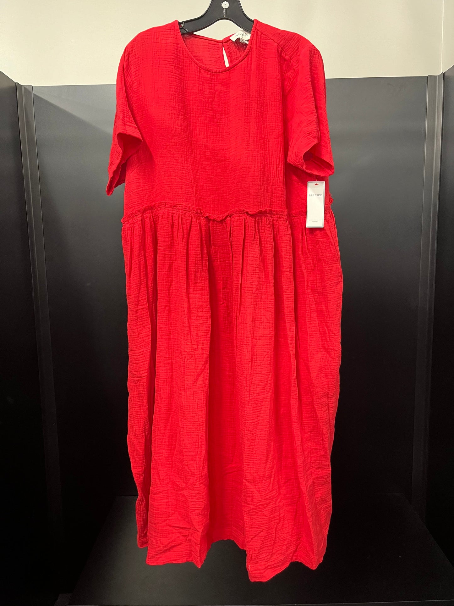 Dress Casual Maxi By Aura NWT  Size: S