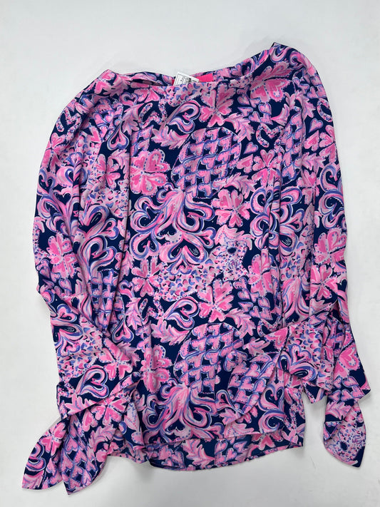 Multi Blouse Long Sleeve Lilly Pulitzer, Size S