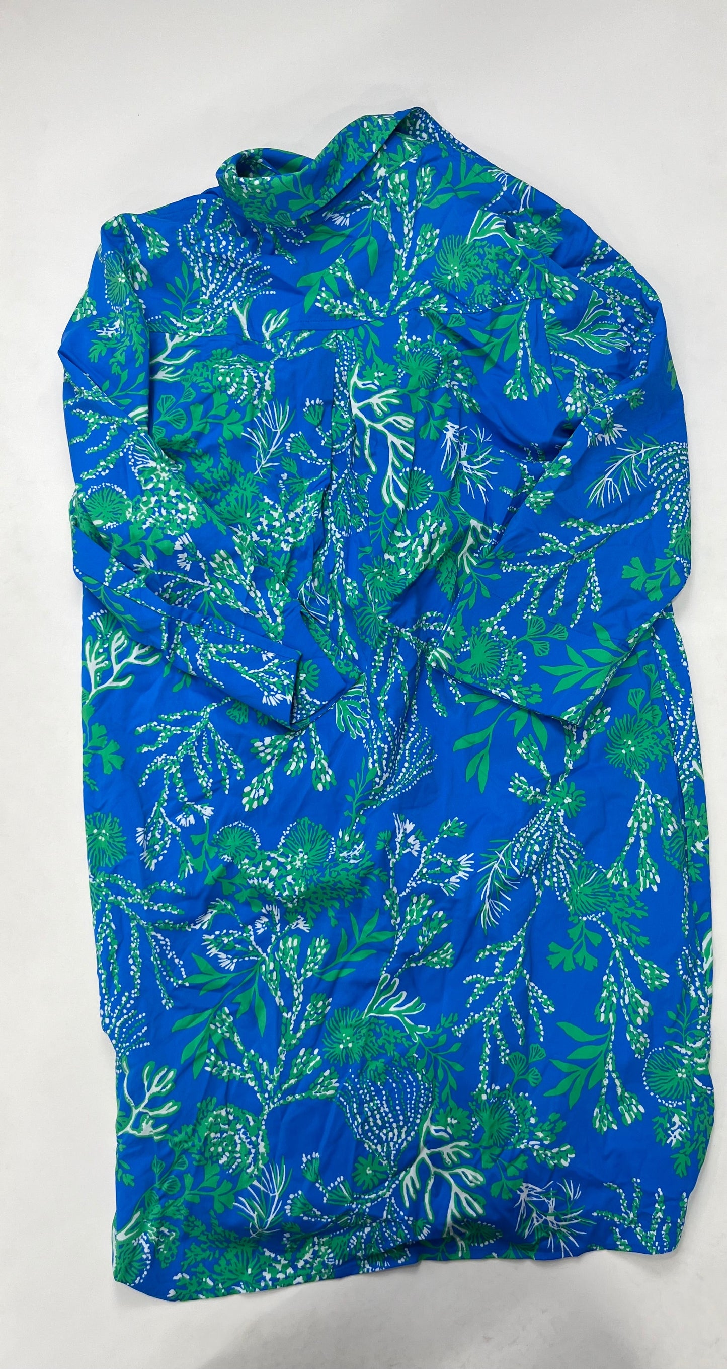 Blue Green Dress Work Lilly Pulitzer, Size S