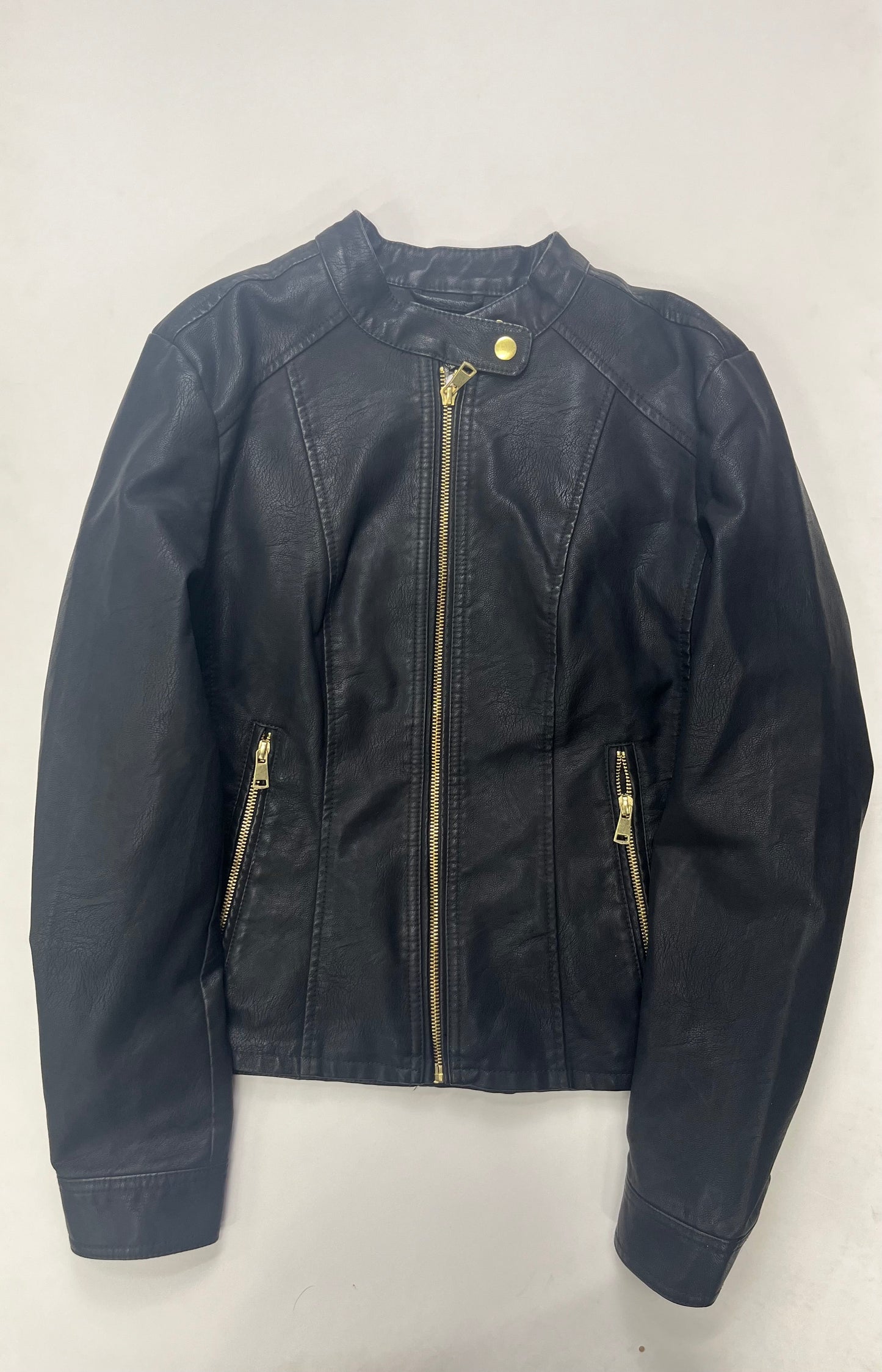 Black Jacket Moto Baccini, Size M