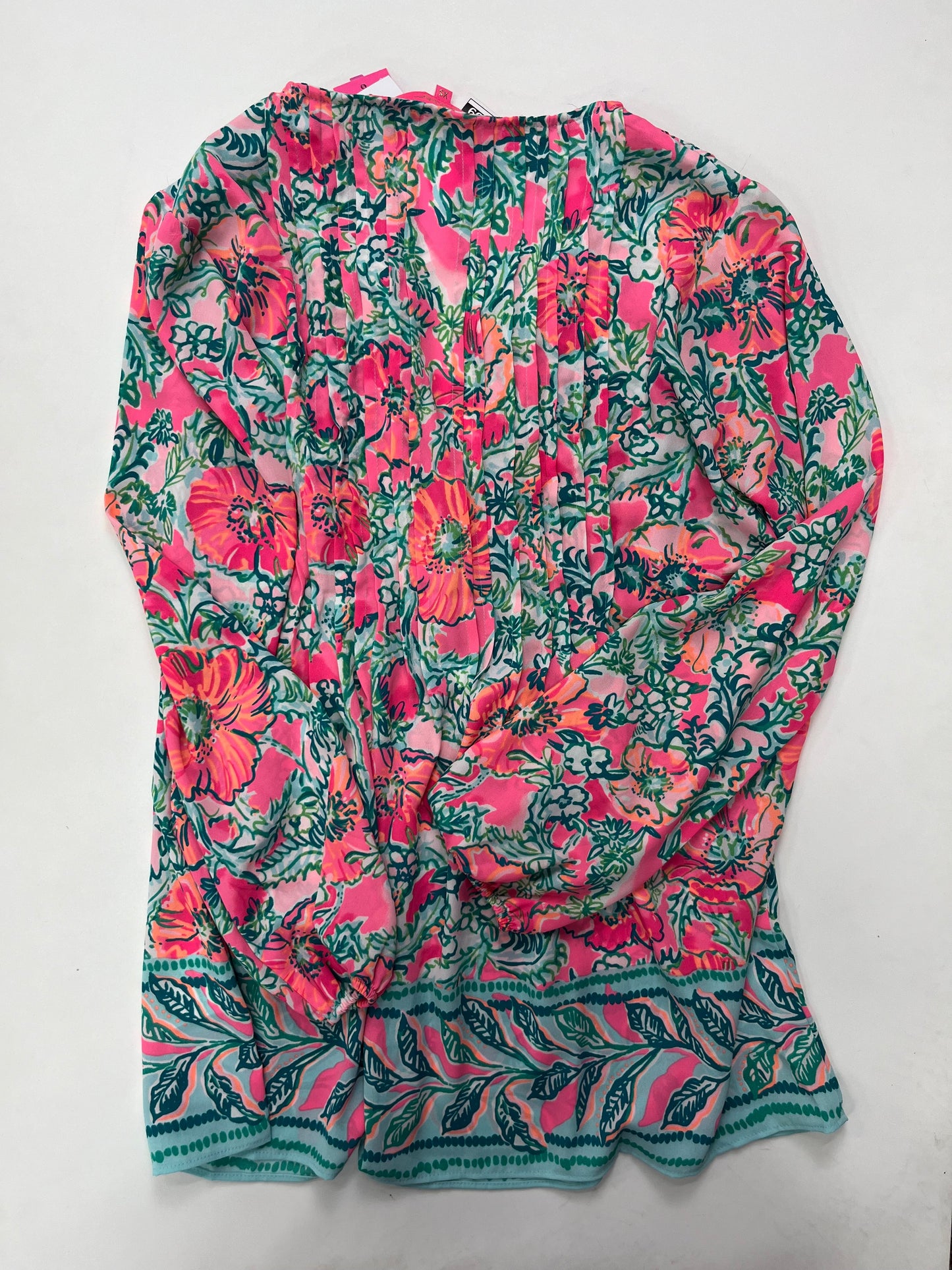 Multi-colored Blouse Long Sleeve Lilly Pulitzer NWT, Size Xs