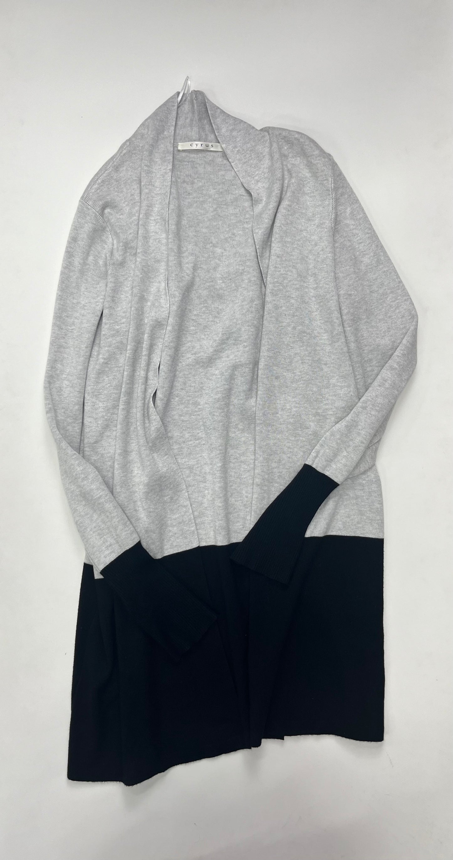 Grey Sweater Cardigan Cyrus Knits, Size M