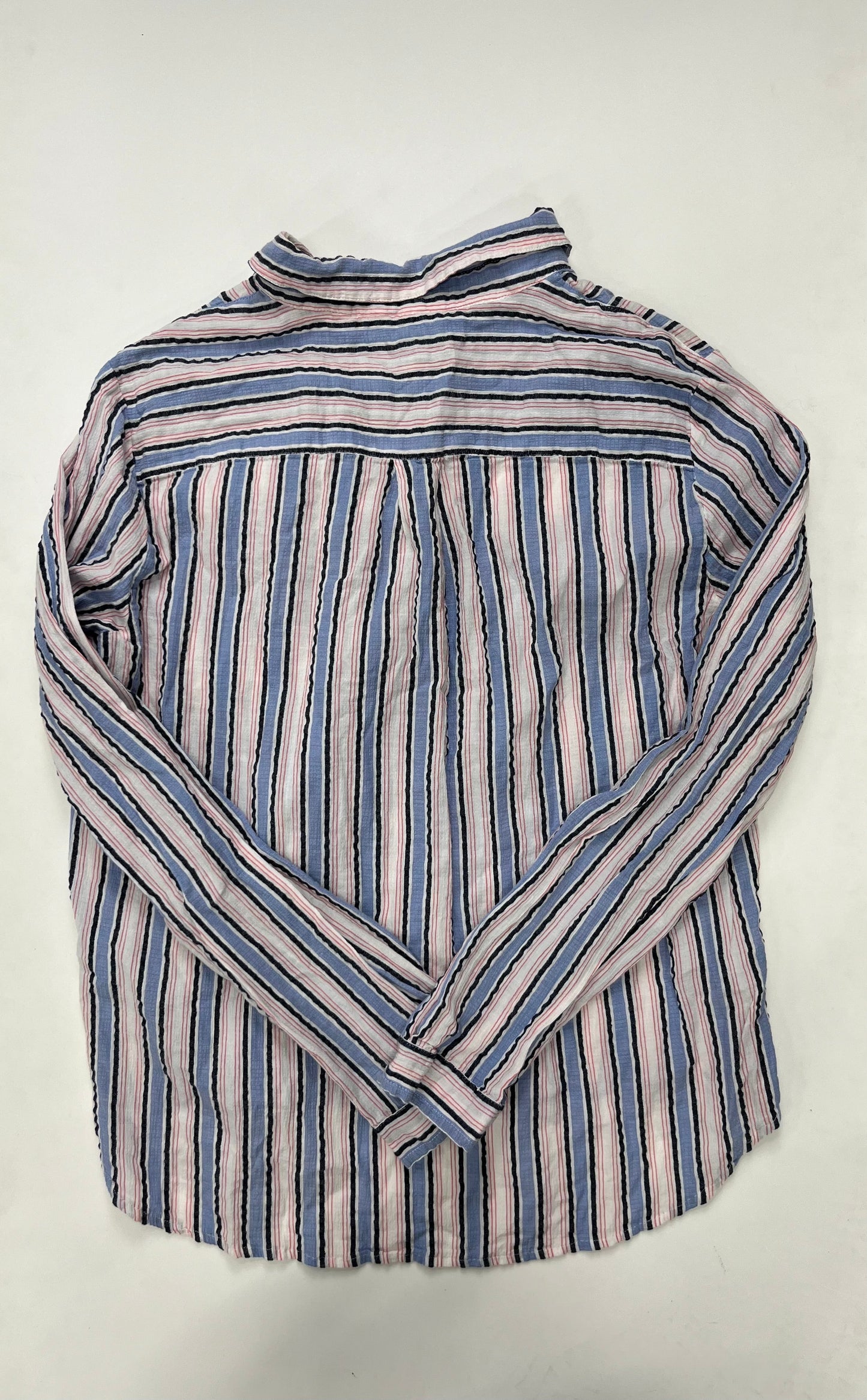 Striped Top Long Sleeve J Crew O, Size L