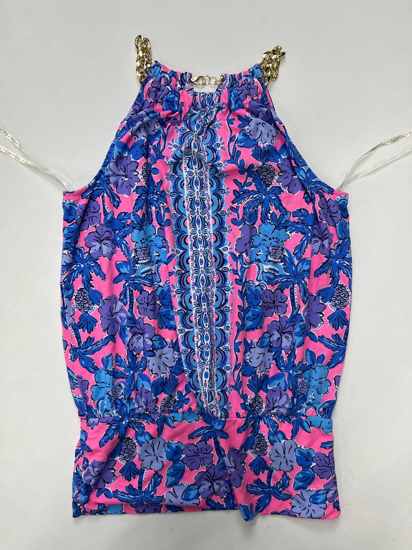 Multi-colored Blouse Sleeveless Lilly Pulitzer NWT, Size Xs