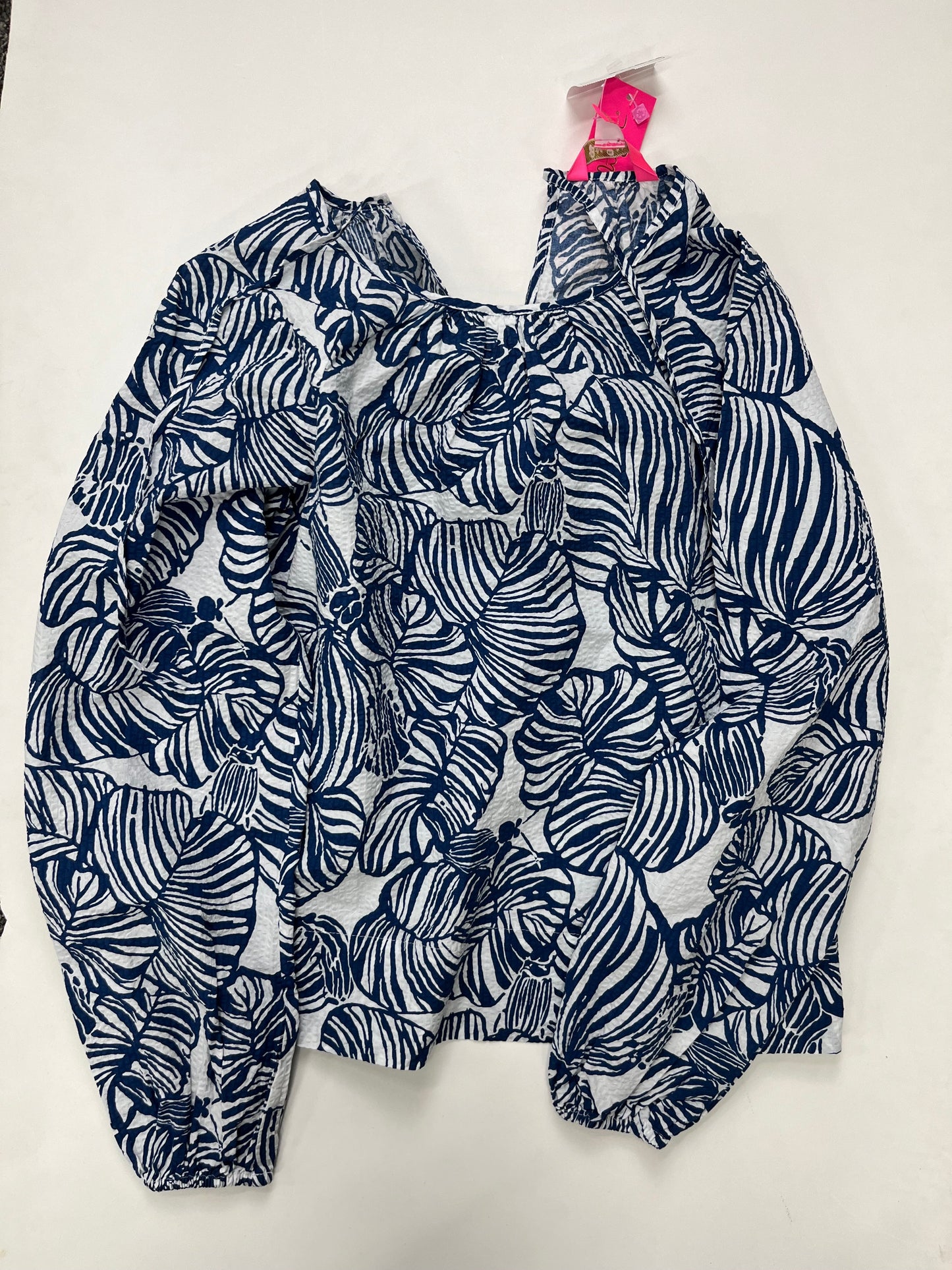 Blue Top Long Sleeve Lilly Pulitzer NWT, Size Xs