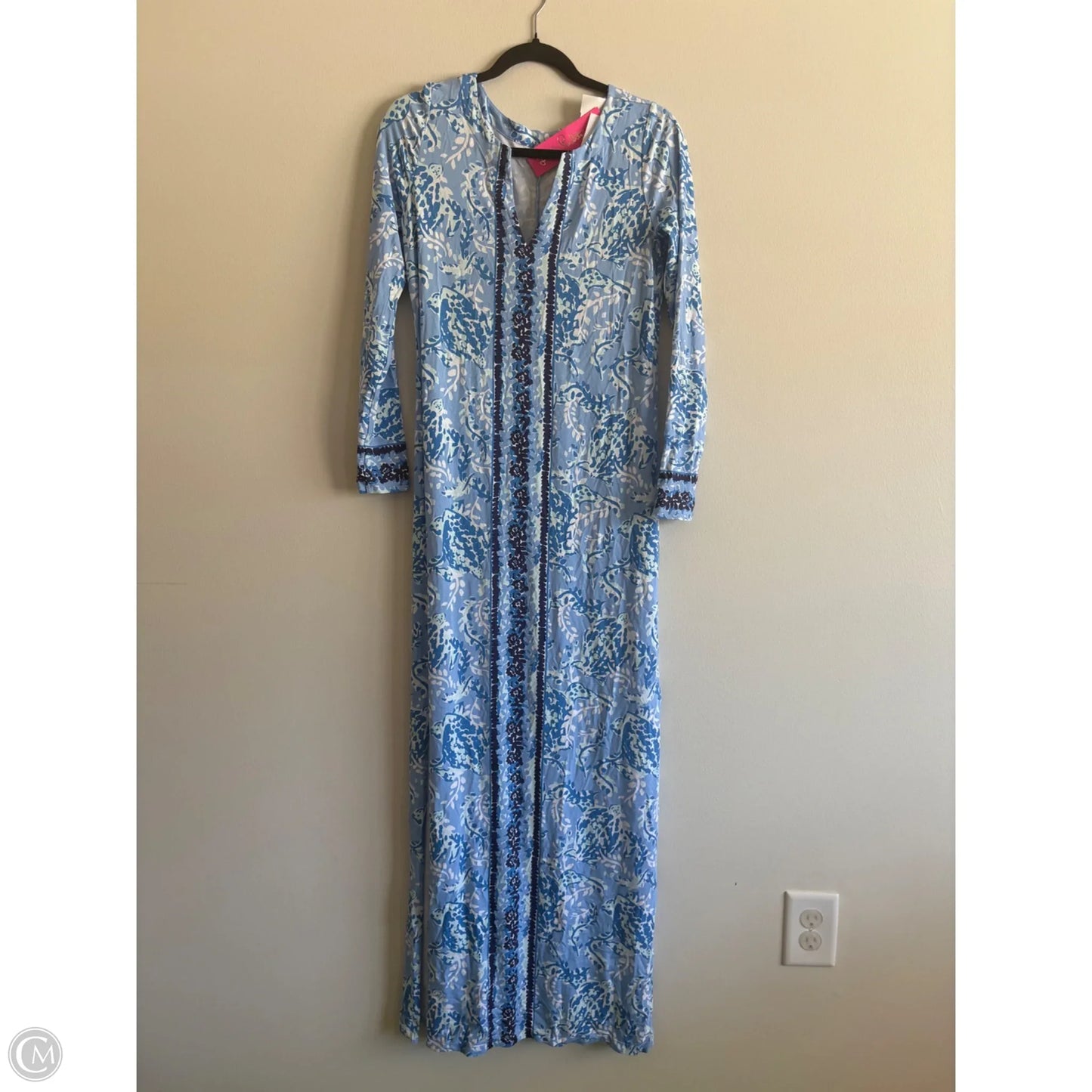 Dress Party Long By Lilly Pulitzer In Blue, Size: S