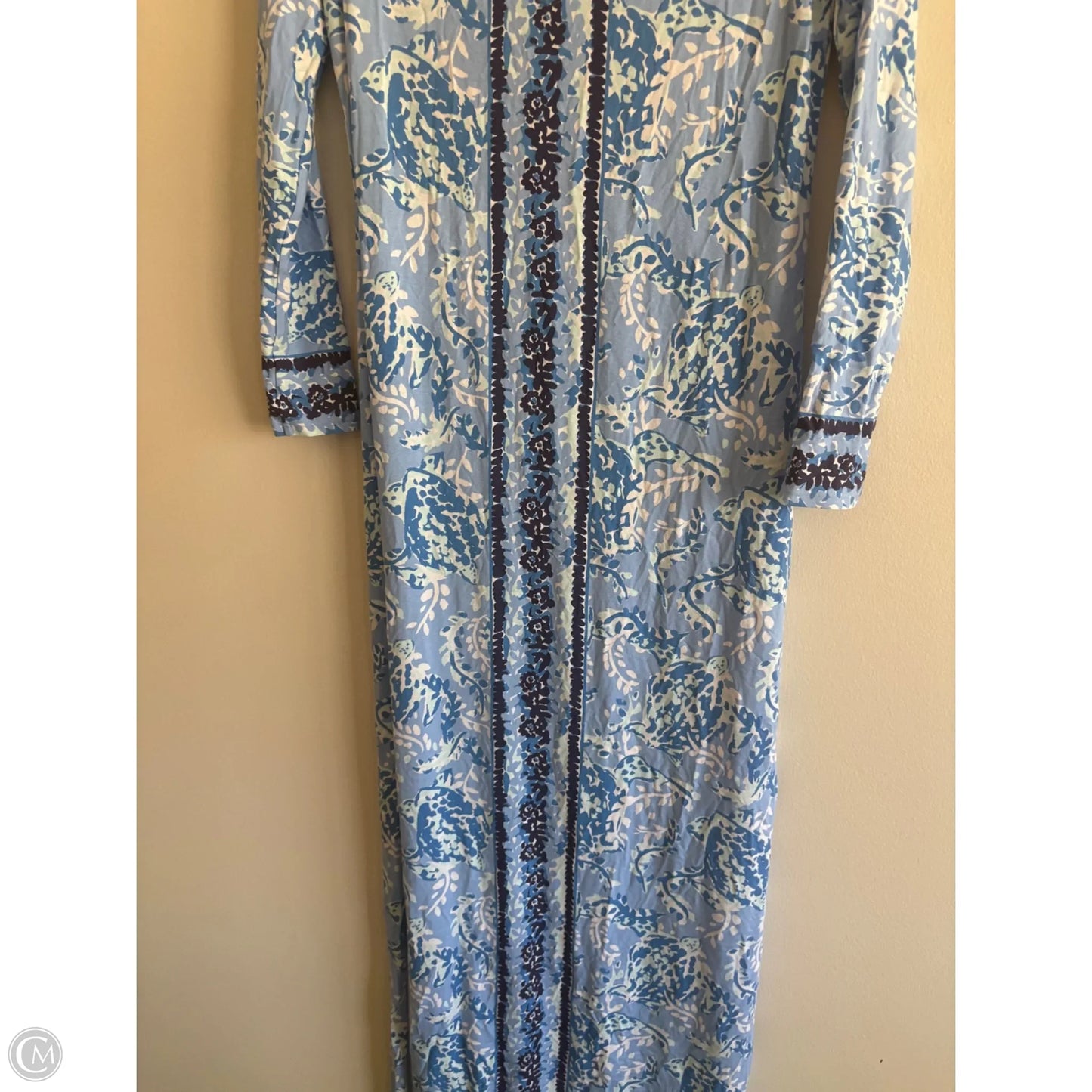 Dress Party Long By Lilly Pulitzer In Blue, Size: S