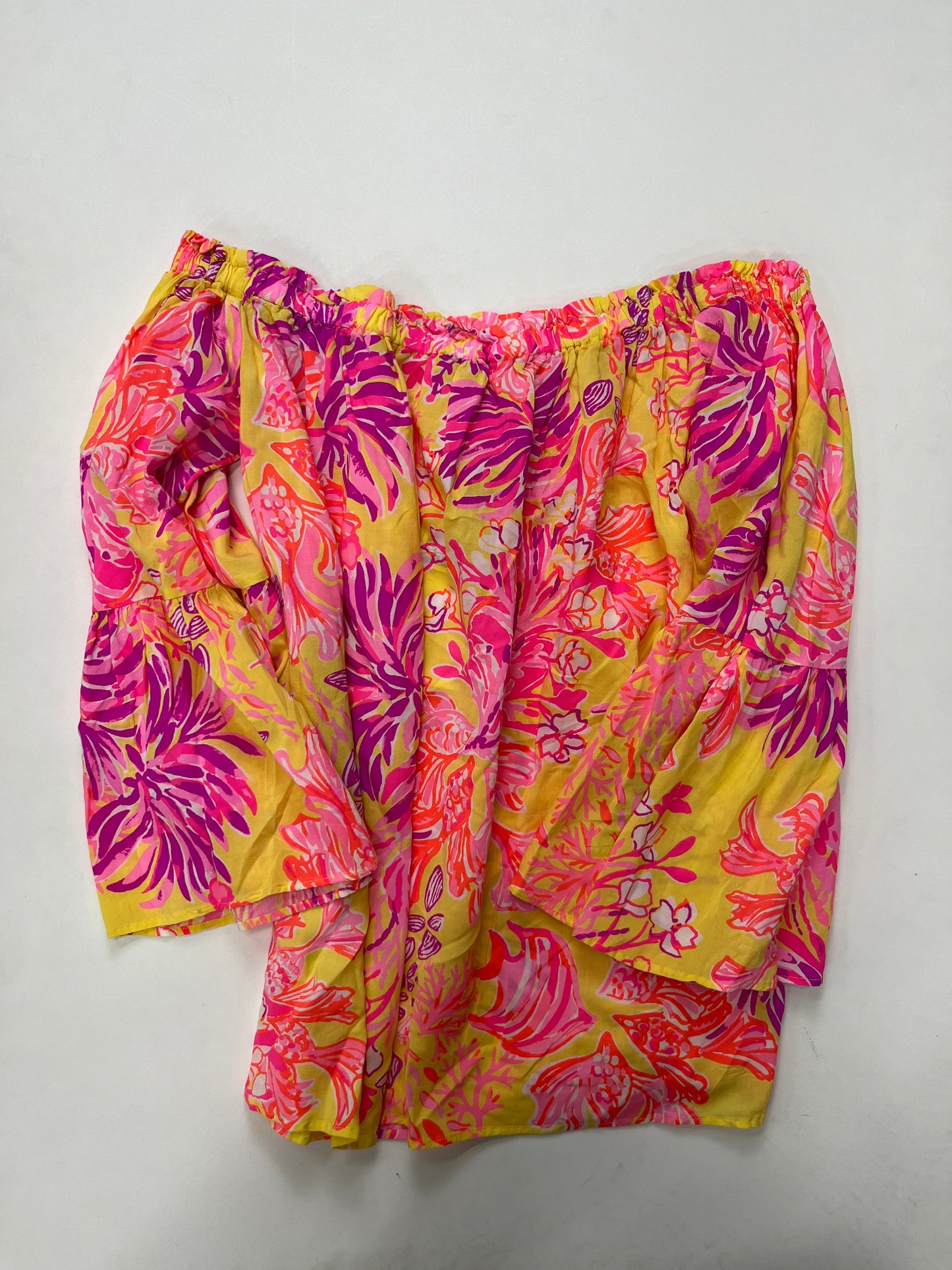 Multi-colored Top Long Sleeve Lilly Pulitzer NWT, Size Xs