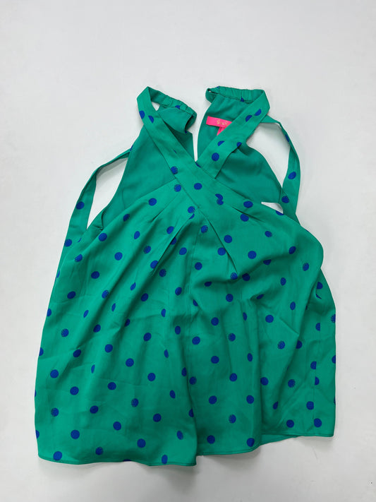 Polkadot Blouse Sleeveless Lilly Pulitzer, Size Xs