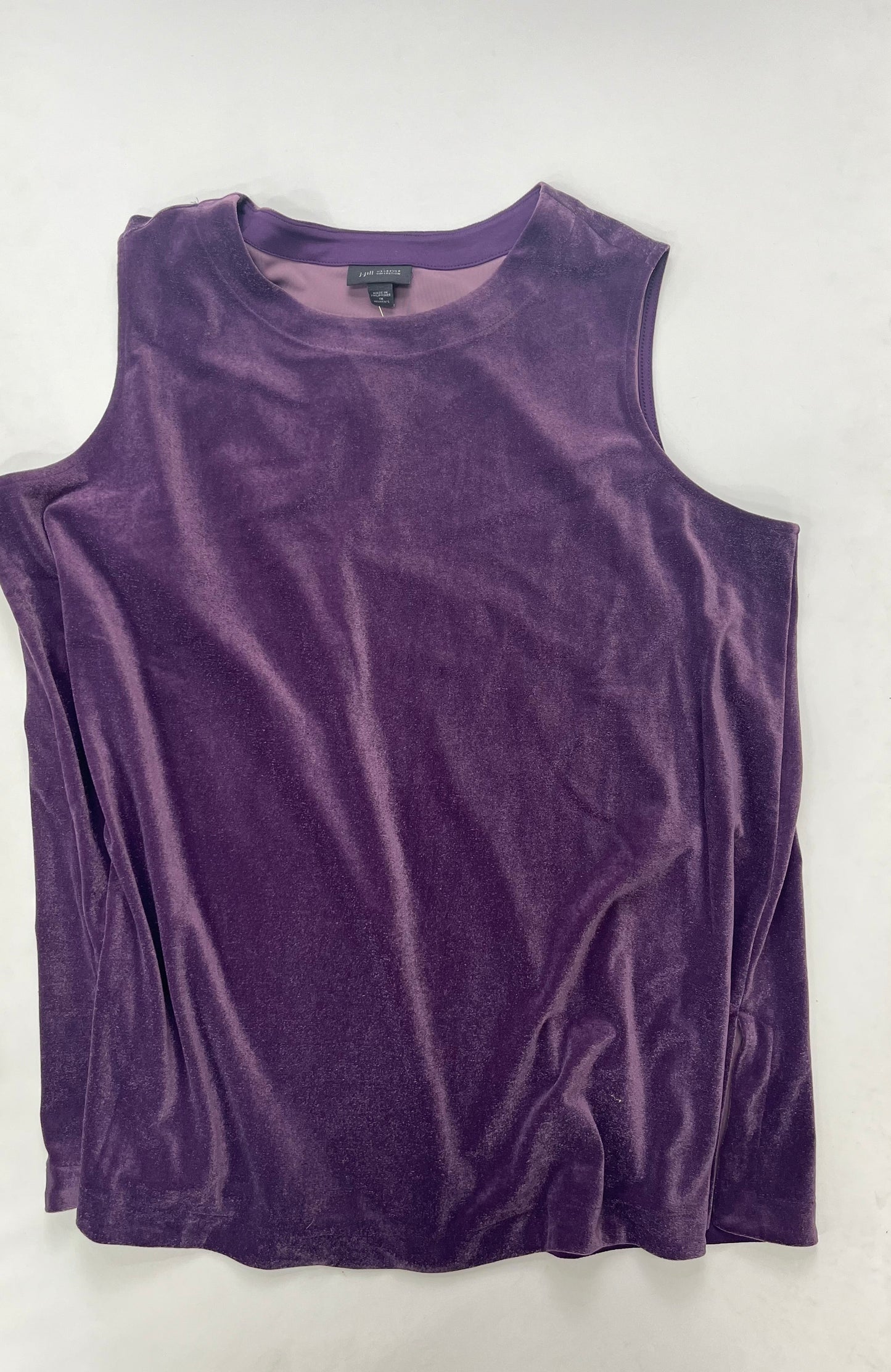 Purple Top Sleeveless J Jill NWT, Size 1x