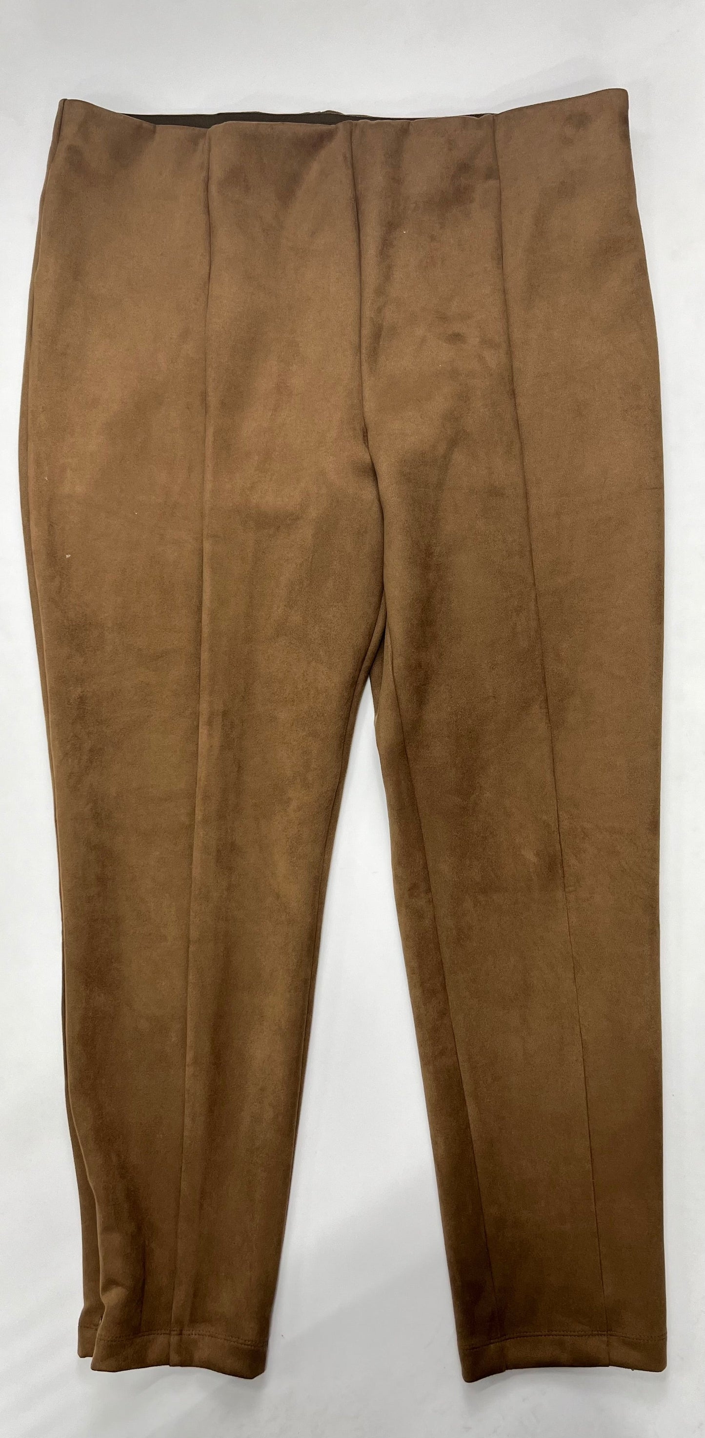 Brown Pants Work/dress Loft O, Size 22