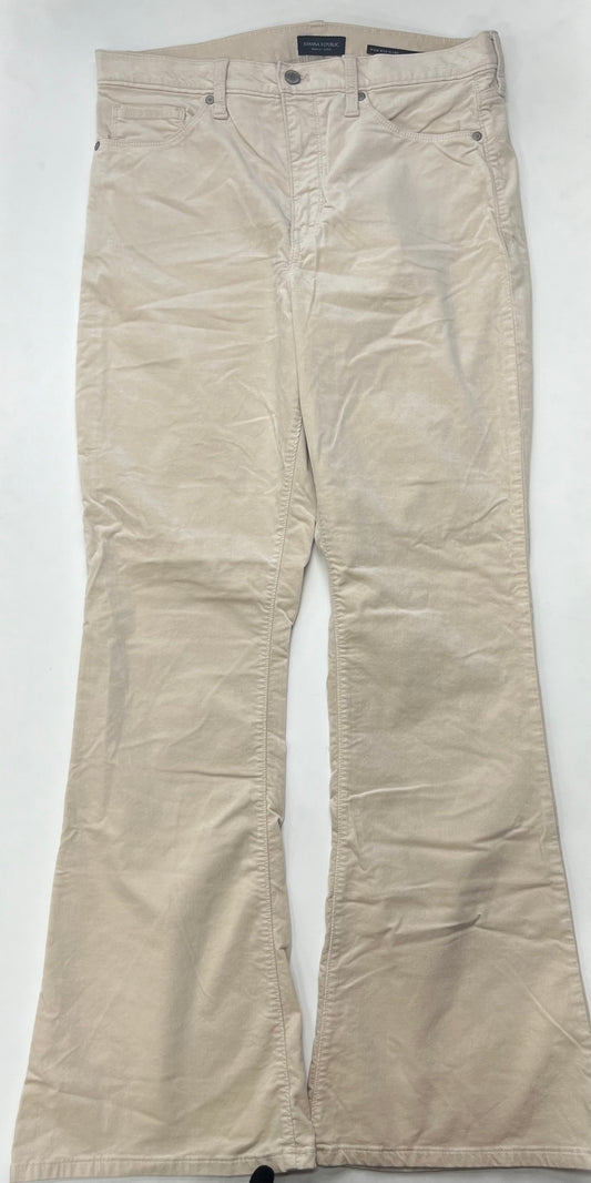 Cream Pants Corduroy Banana Republic, Size 14