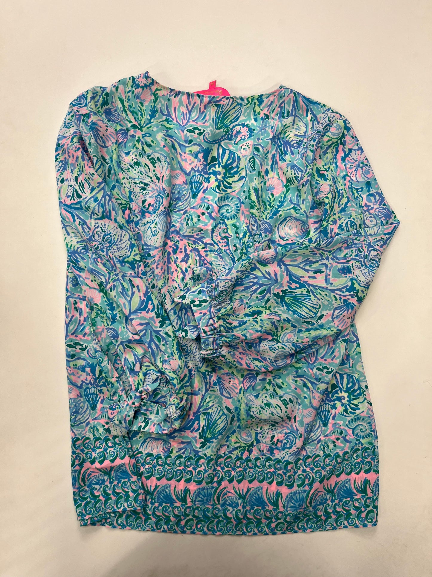 Multi-colored Blouse Long Sleeve Lilly Pulitzer NWT, Size Xs