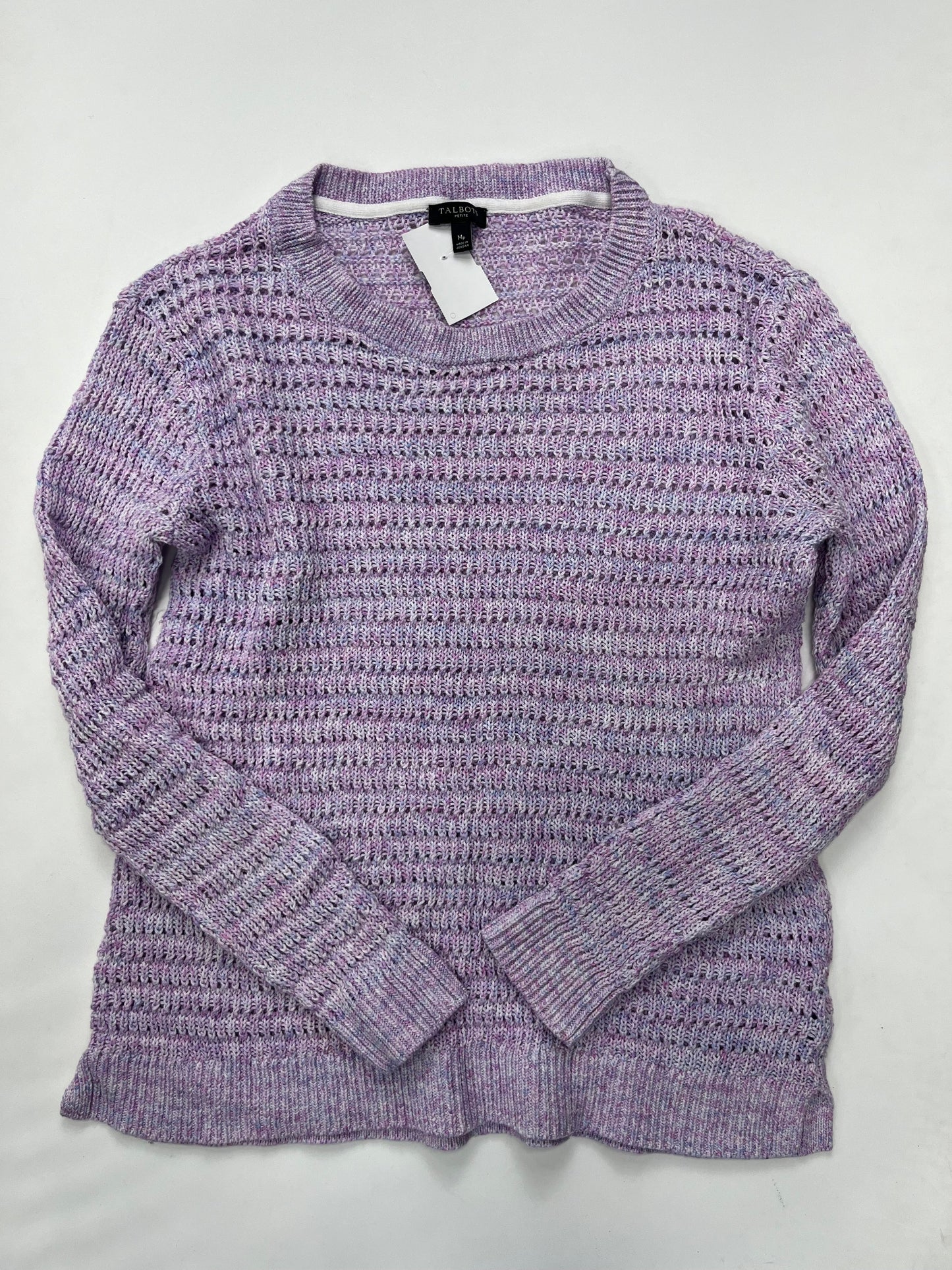 Lavender Sweater Talbots, Size Petite  Medium