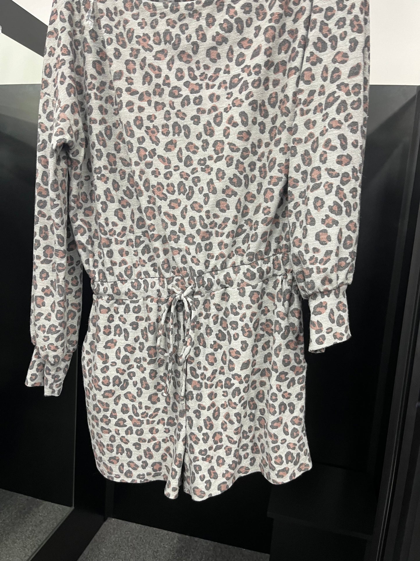 Animal Print Top Long Sleeve Le Lis, Size S