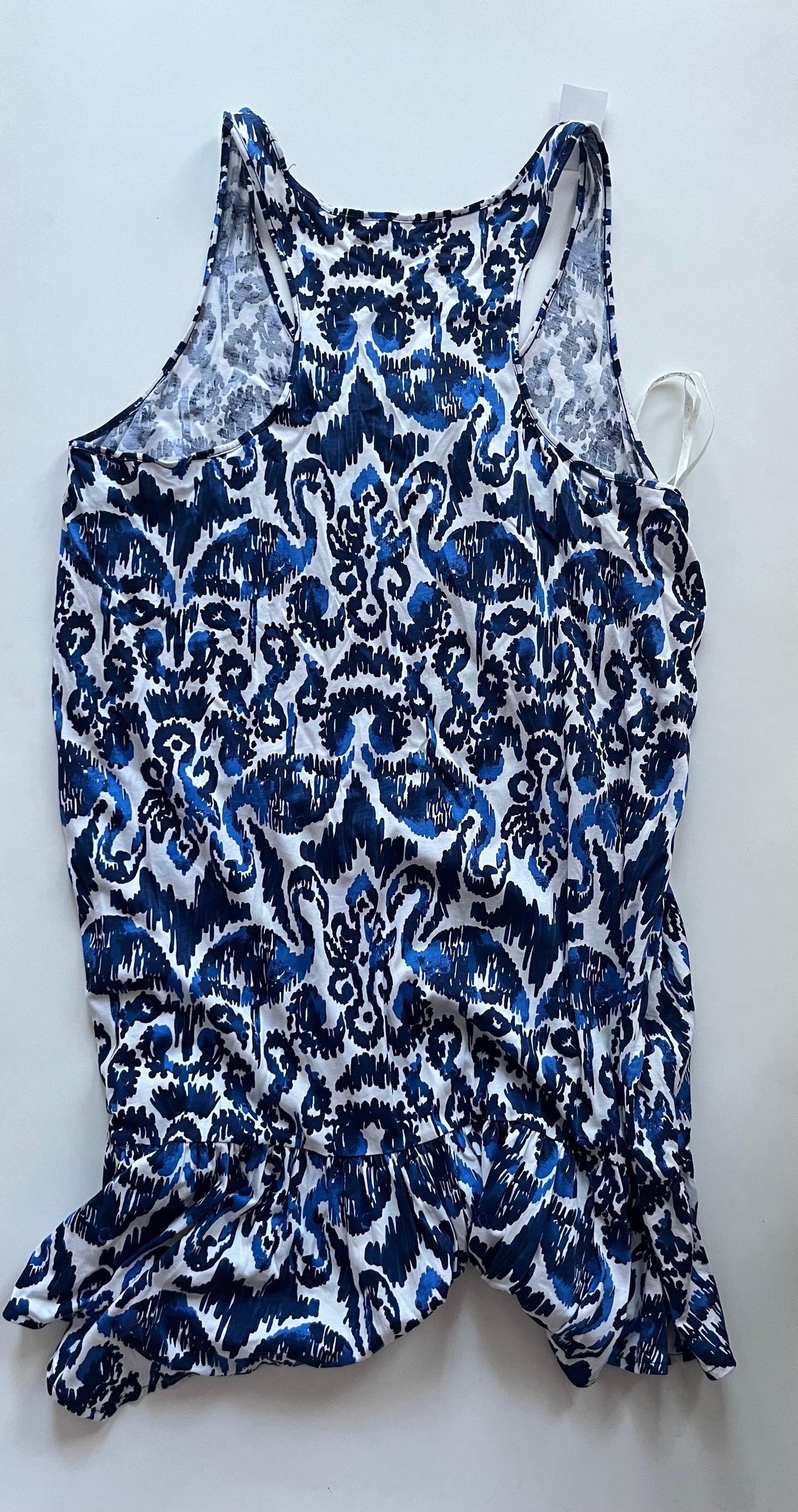 Blue Dress Casual Midi Lilly Pulitzer, Size Xl