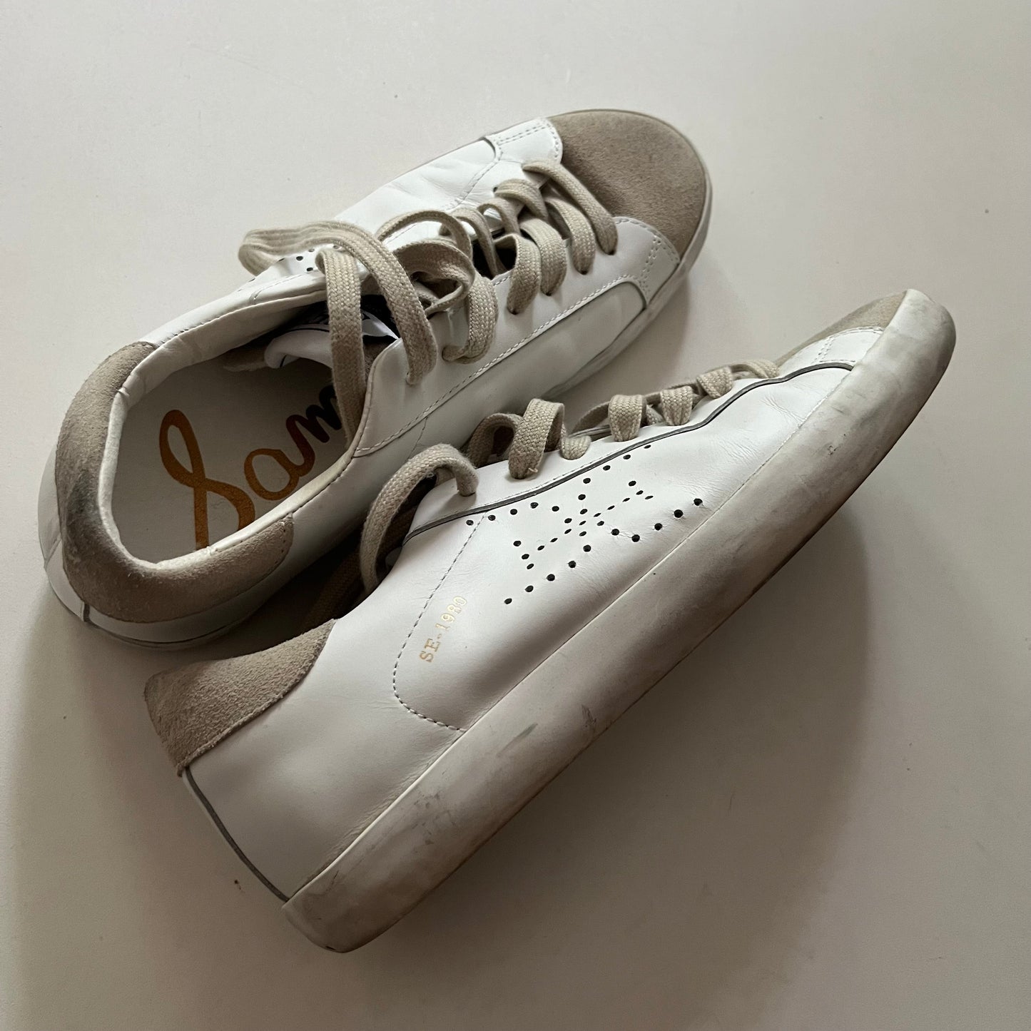 Shoes Athletic By Sam Edelman In White, Size: 6.5