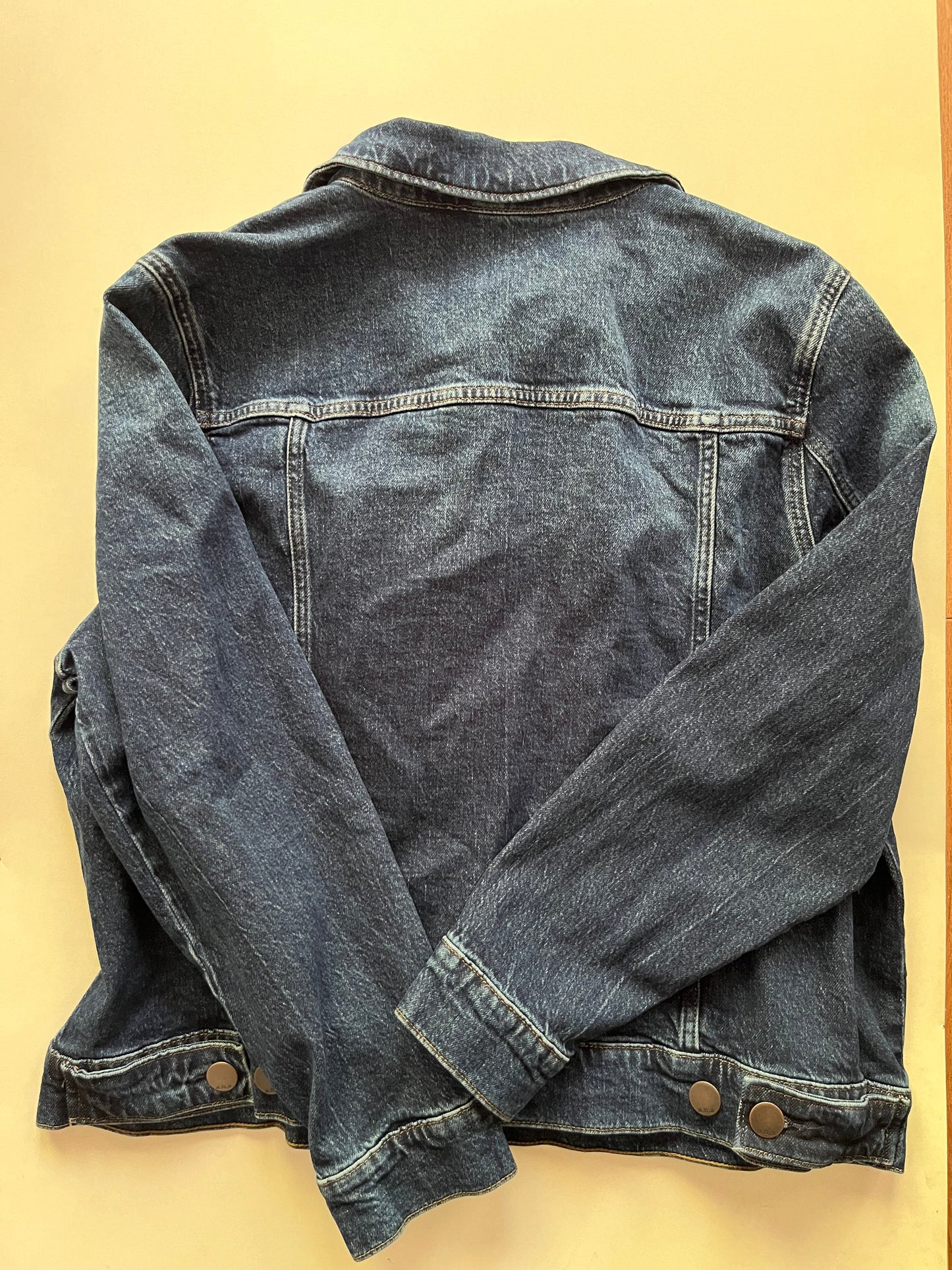 Jacket Denim By Ana In Denim, Size: Xl