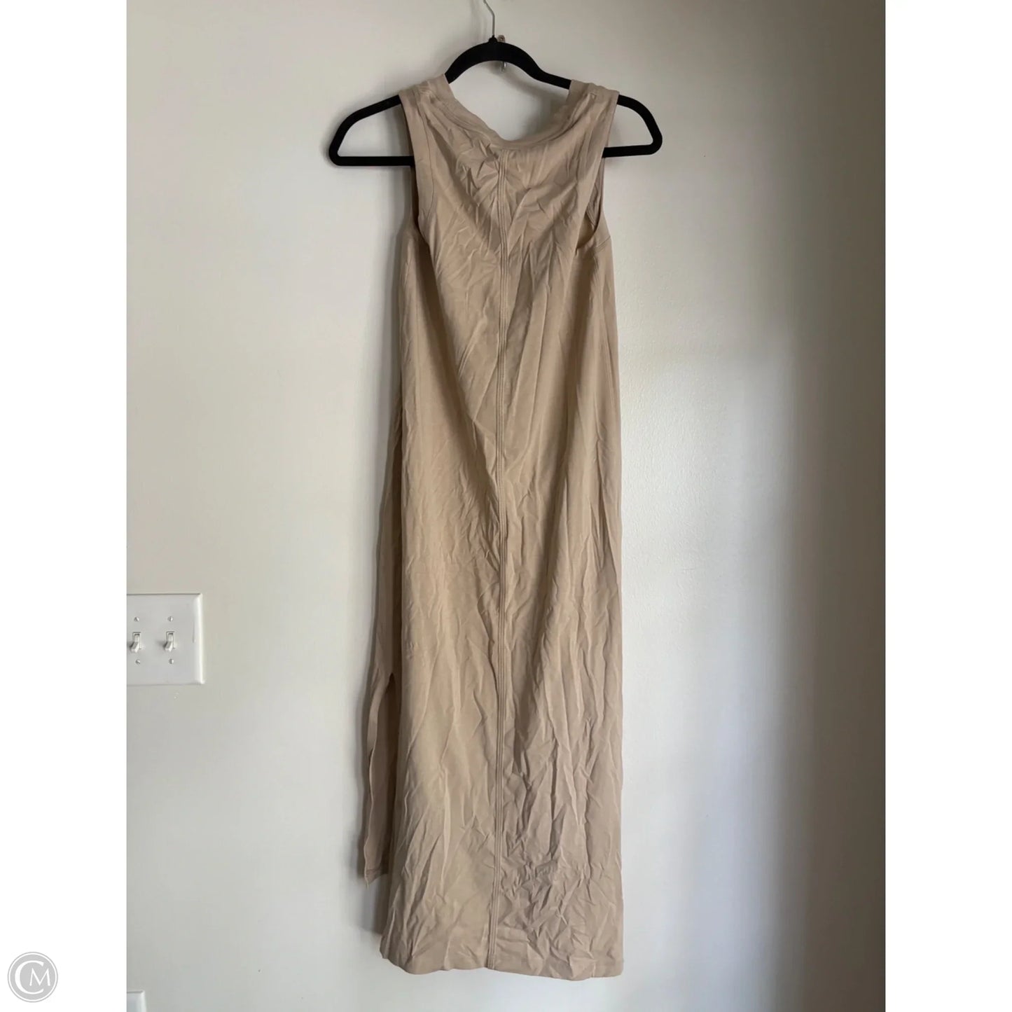 Athletic Dress By Lululemon In Khaki, Size: S
