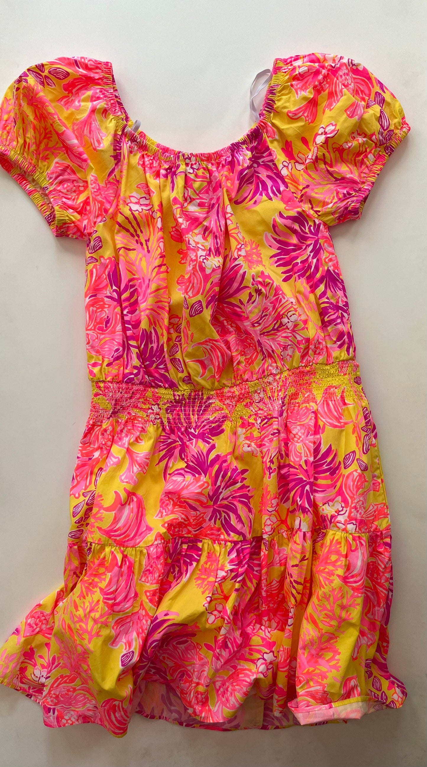 Dress Party Long By Lilly Pulitzer In Multi-colored, Size: Xl