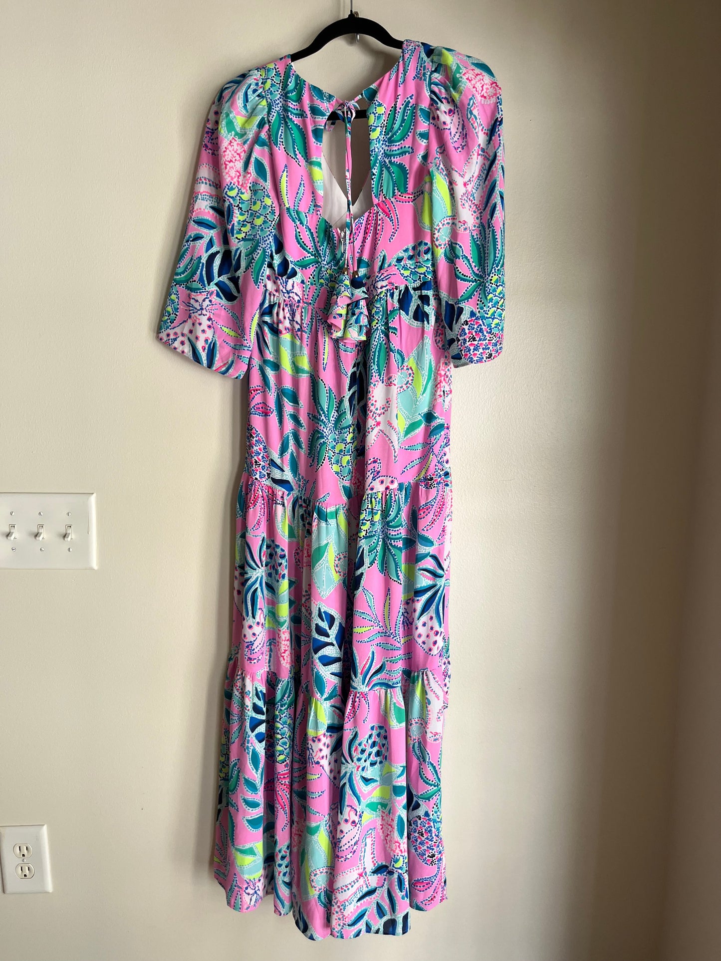 Dress Party Long By Lilly Pulitzer In Multi-colored, Size: Xs