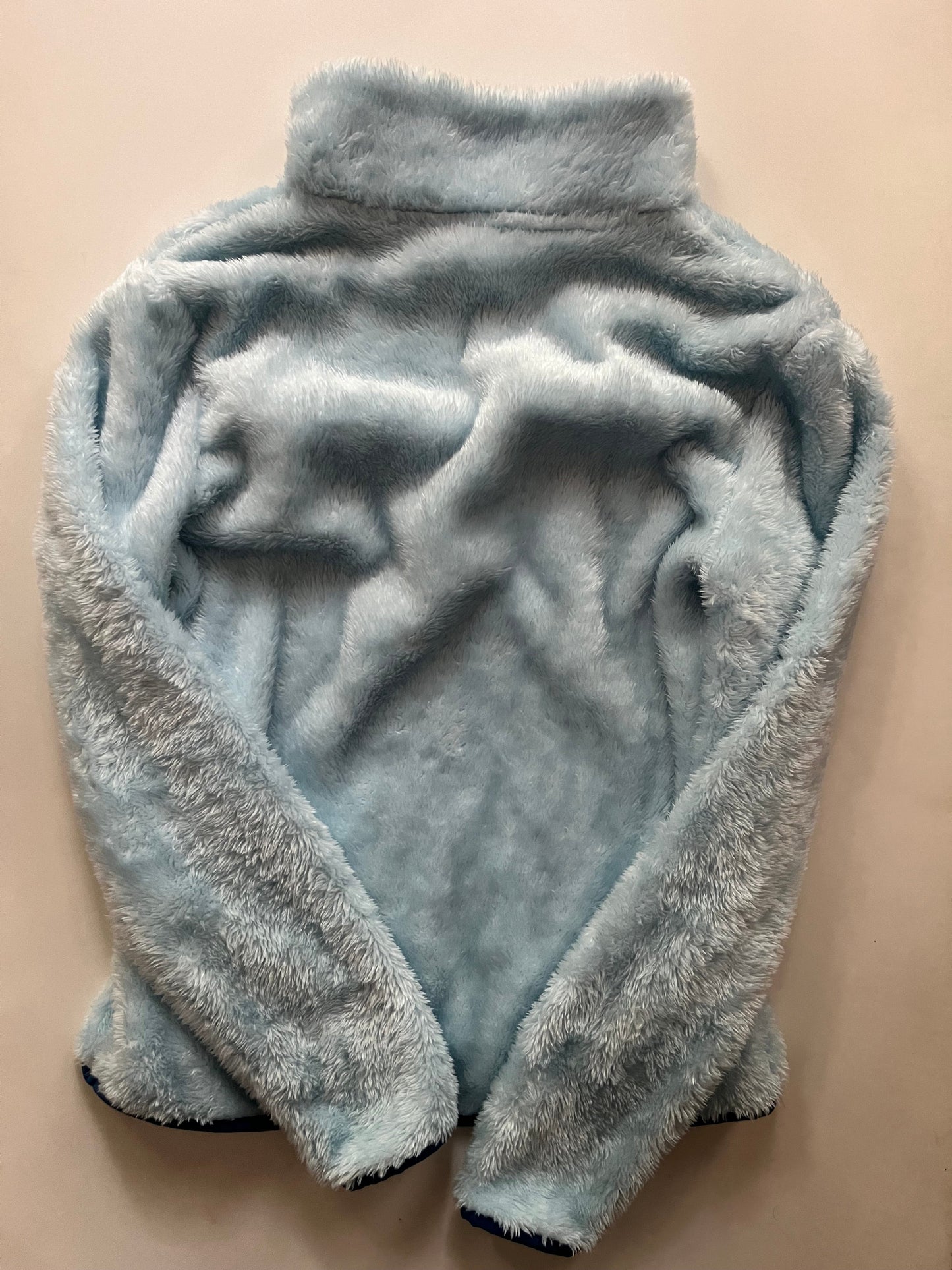 JACKET FAUX FUR & SHERPA LILLY PULITZER in BLUE, Size: S