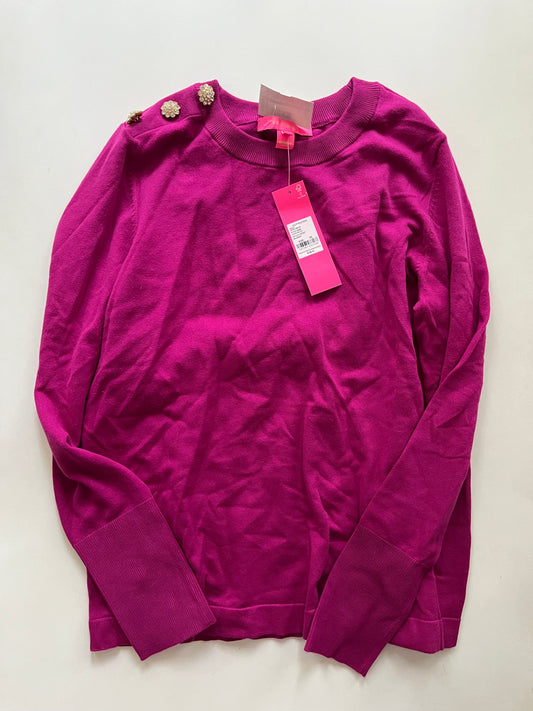 Sweater By Lilly Pulitzer In Fuschia, Size: Xs