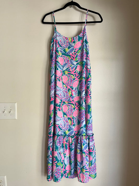 Dress Party Long By Lilly Pulitzer In Multi-colored, Size: Xxs