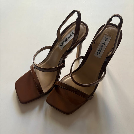 Shoes Heels Kitten By Steve Madden In Brown, Size: 7.5