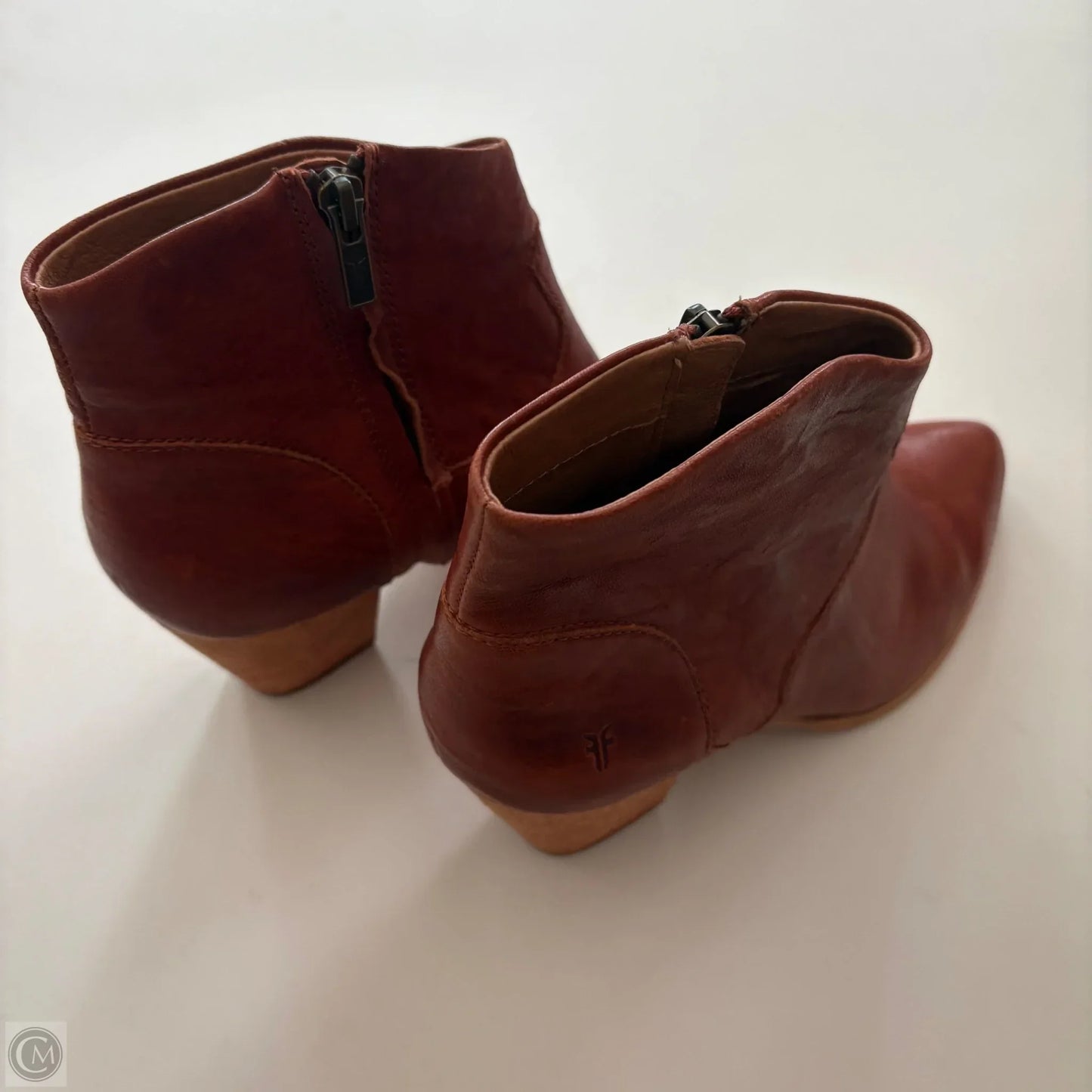 Shoes Heels Block By Frye In Brown, Size: 9