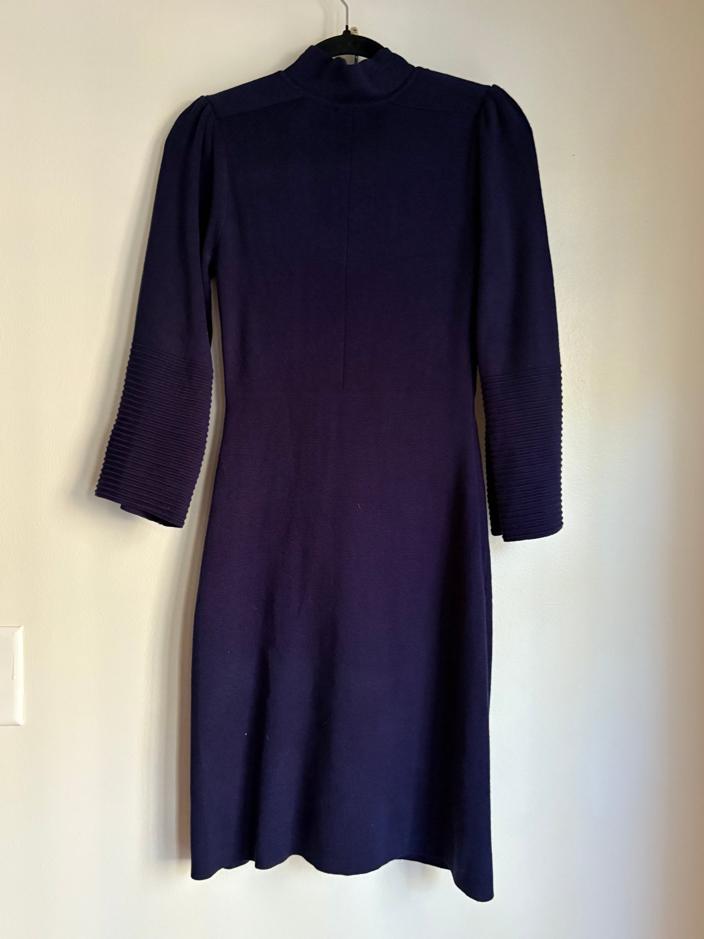 Dress Work By New Directions In Blue, Size: M