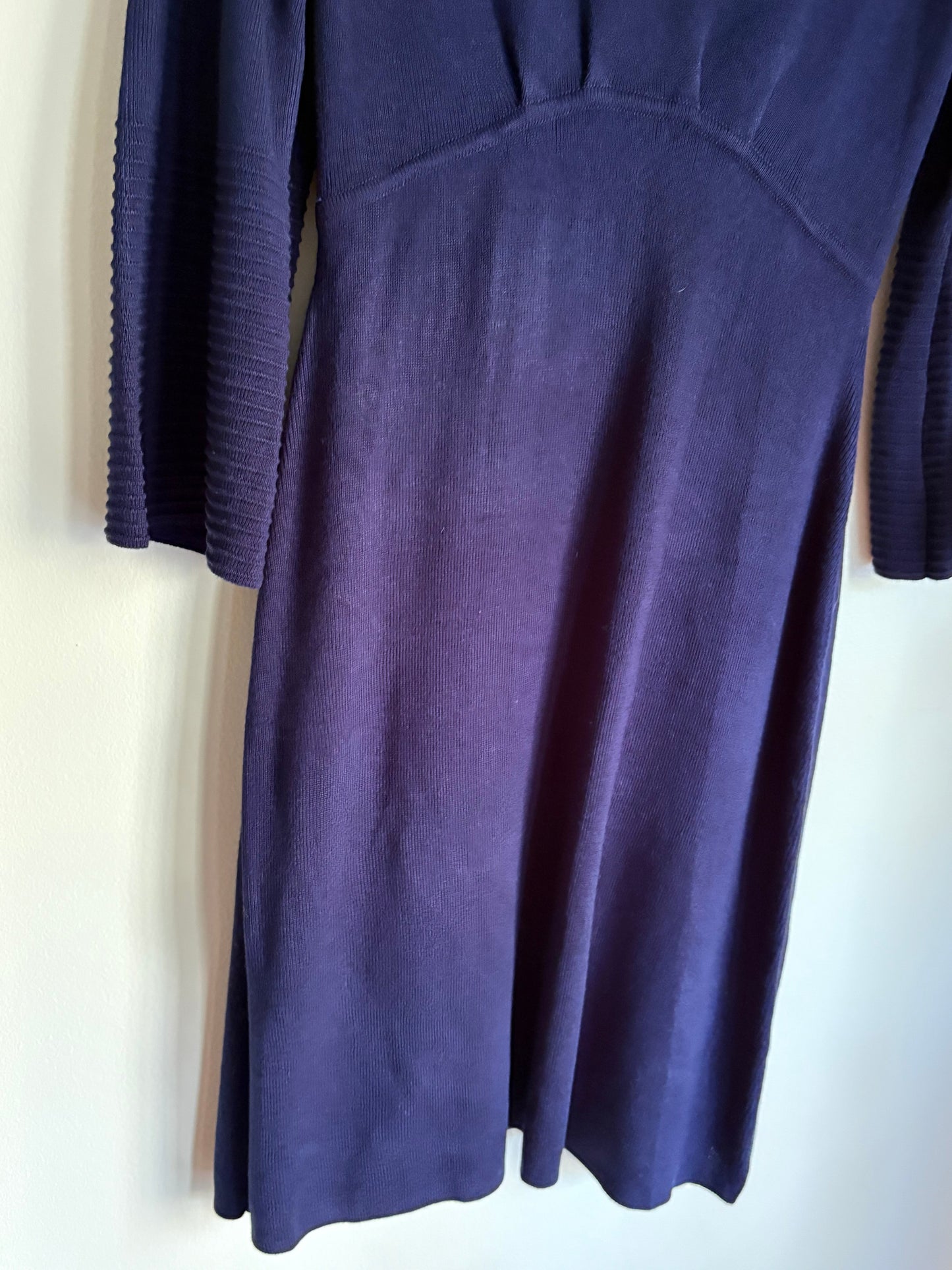 Dress Work By New Directions In Blue, Size: M