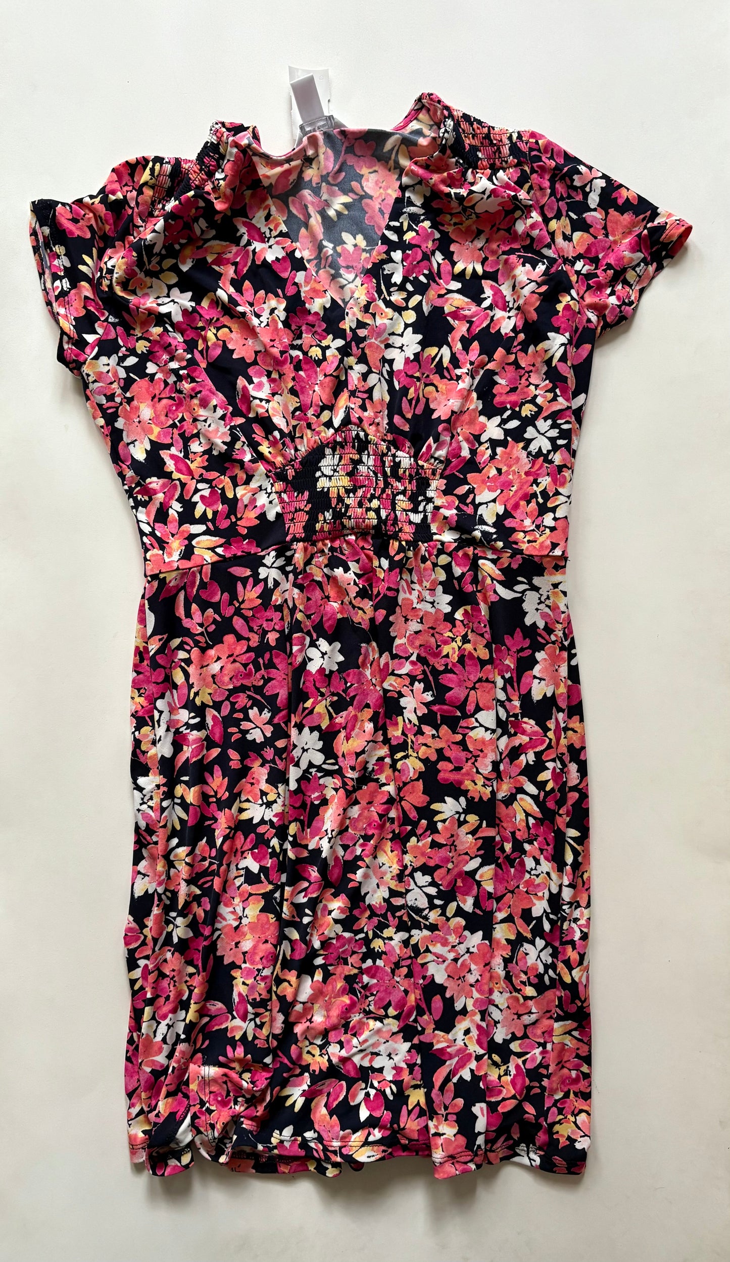 Dress Casual Midi By London Times In Multi-colored, Size: M