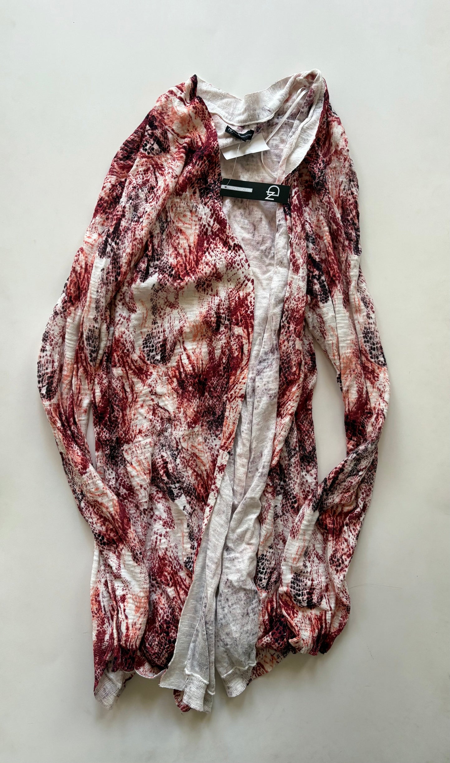 Kimono By New Directions In Animal Print, Size: Xl