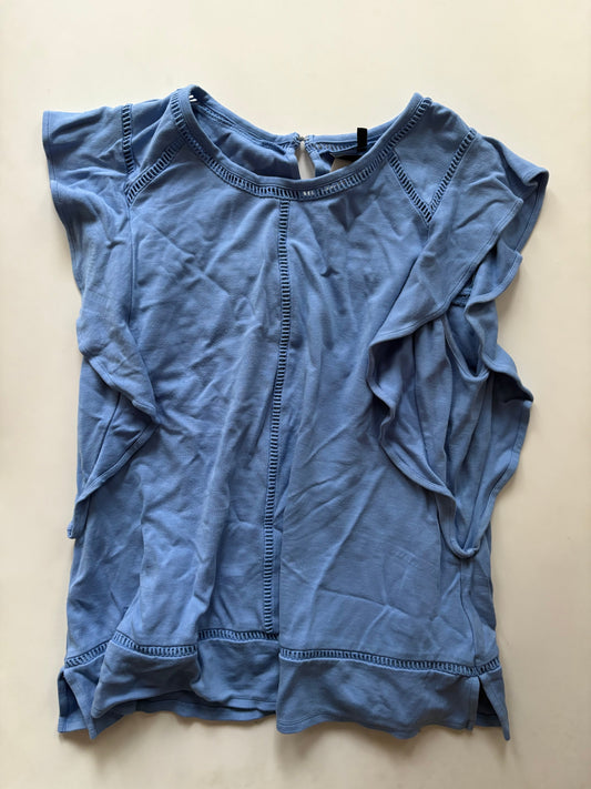 Top Sleeveless By Kaari Blue In Blue, Size: Xl