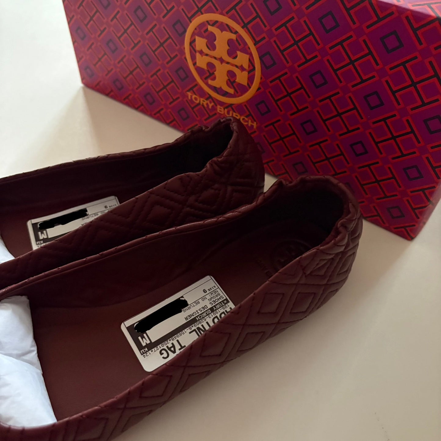 Shoes Designer By Tory Burch In Brown, Size: 9