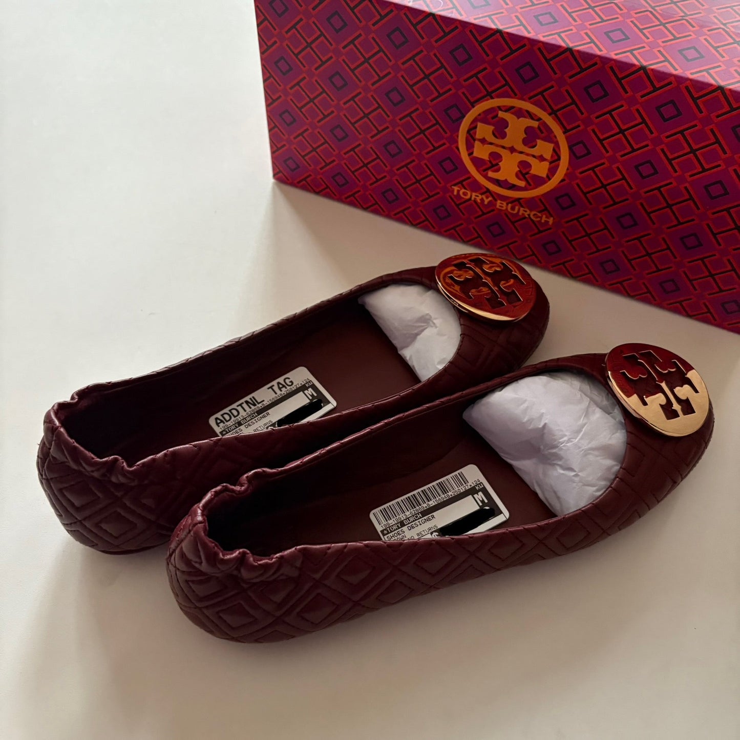 Shoes Designer By Tory Burch In Brown, Size: 9