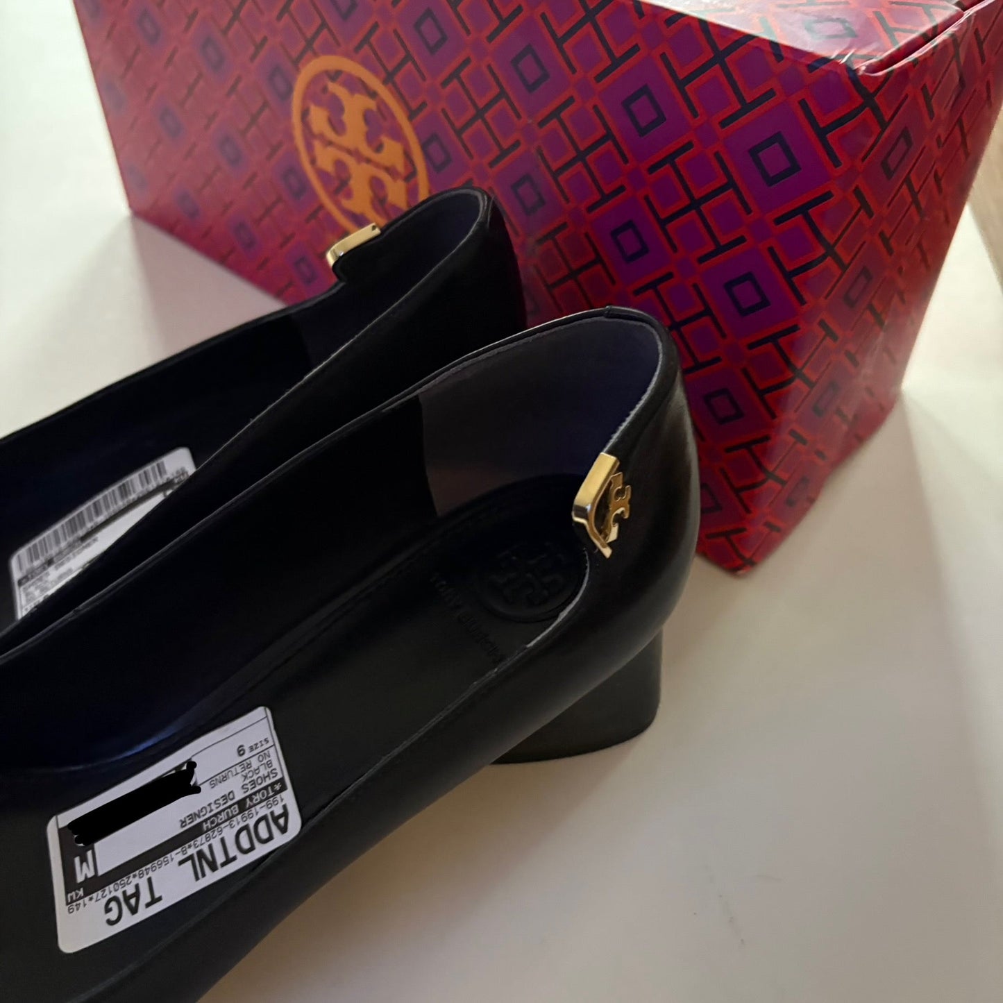Shoes Designer By Tory Burch In Black, Size: 9